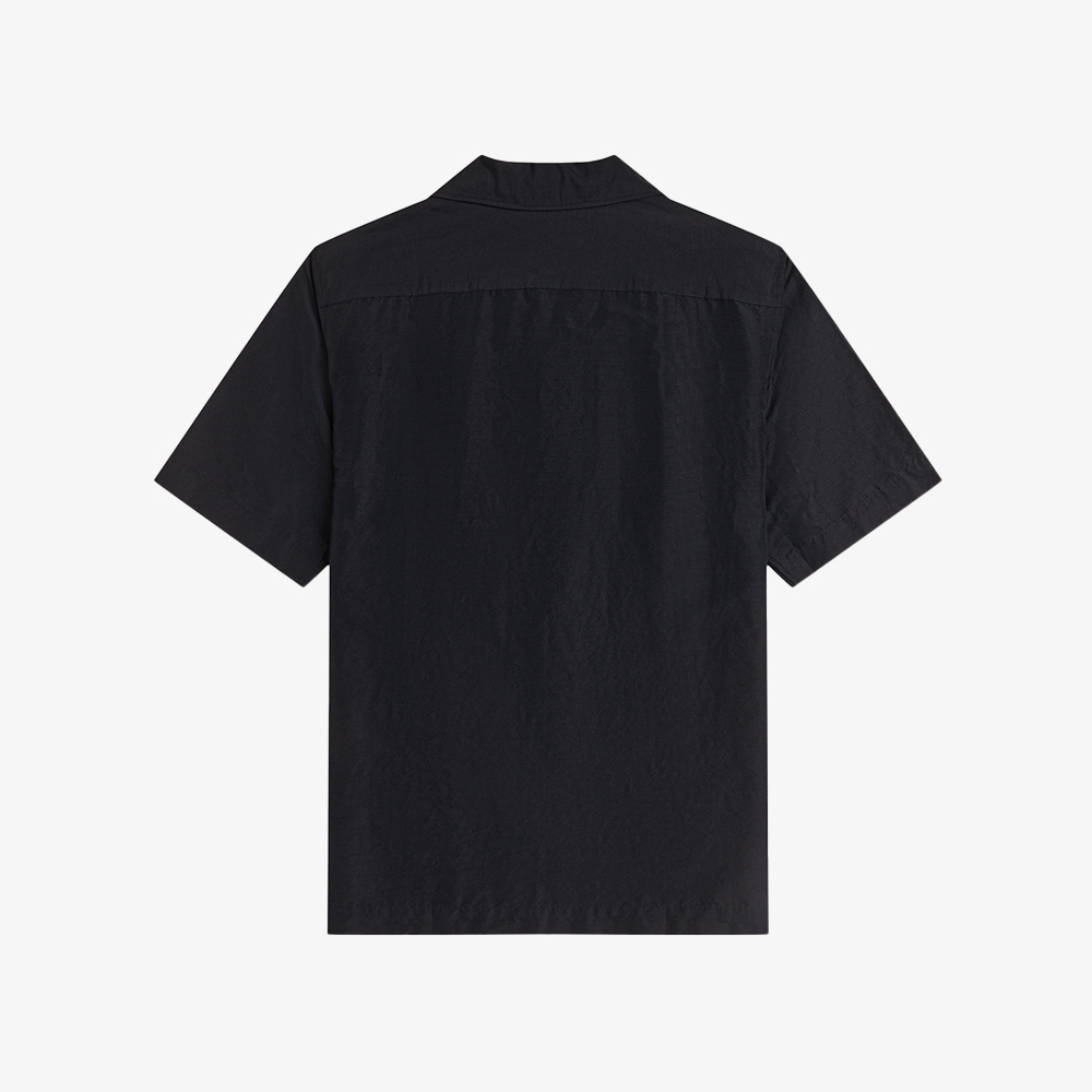 프레드페리 리넨 블렌드 리비어 칼라 셔츠 블랙(Fred Perry Linen Blend Revere Collar Shirt Black) - 6