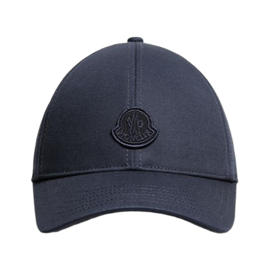 (W) 몽클레르 개버딘 베이스볼 캡 네이비 블루 - 26SS((W) Moncler Gabardine Baseball Cap Navy Blue - 26SS) - 1