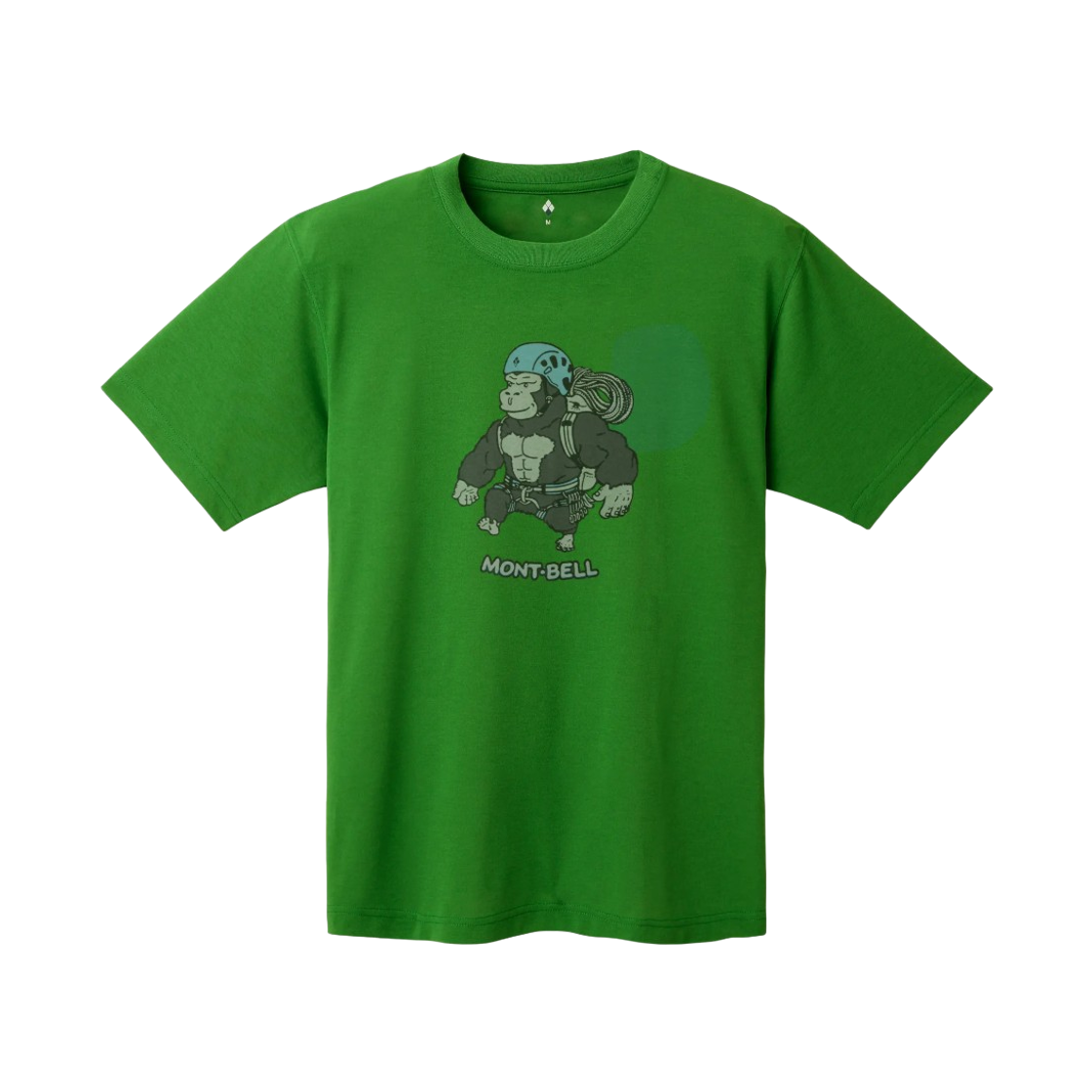 1114953 Montbell Wickron Wild Climber T-Shirt Green