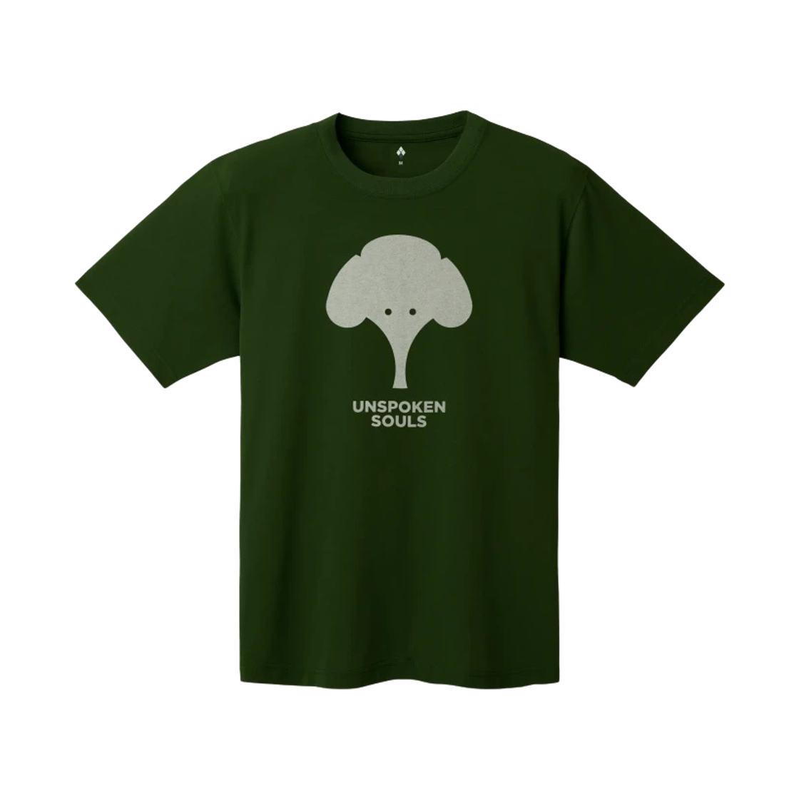 1114969 Montbell Wickron The Elephant Story #1 T-Shirt Dark Green