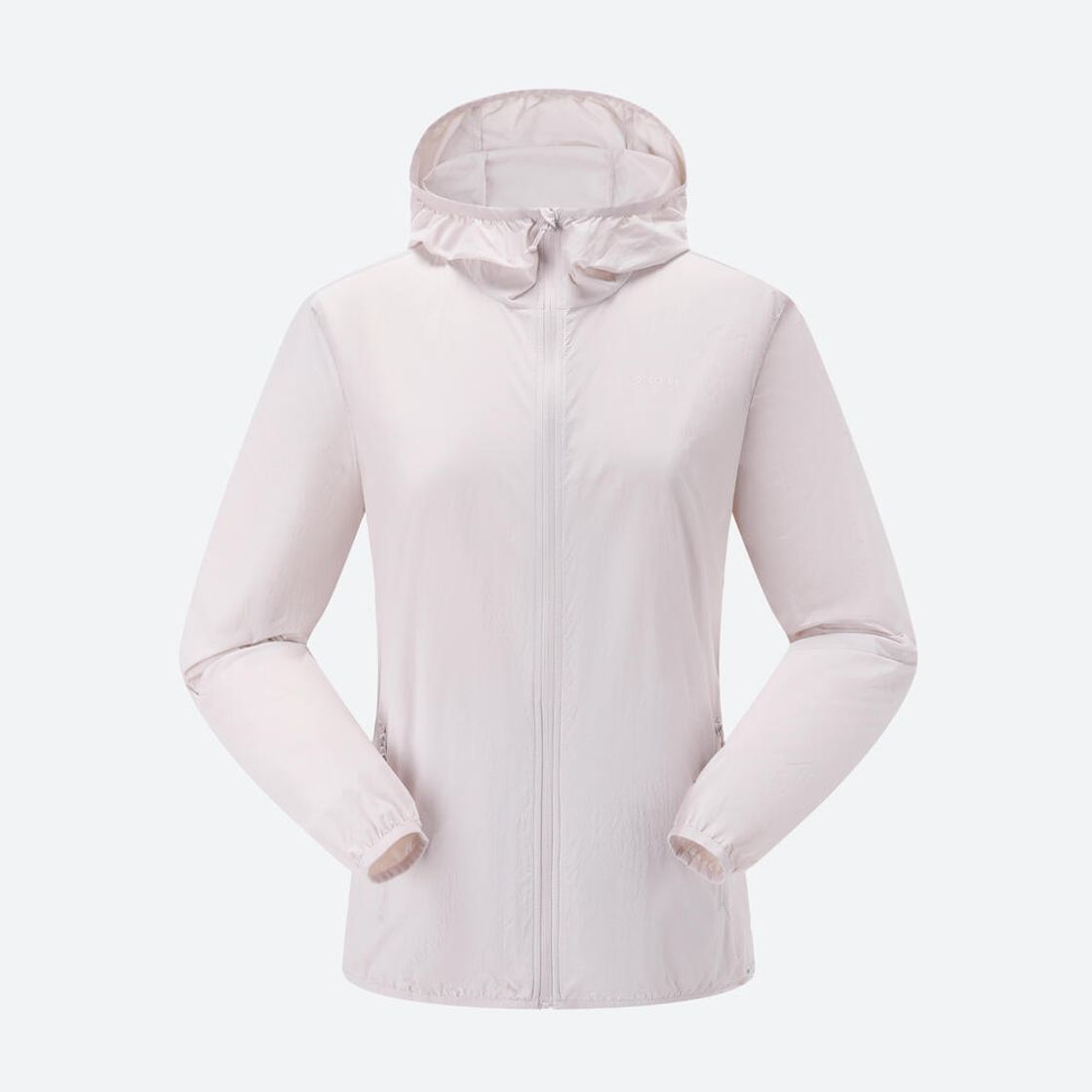데카트론 여성 등산 바람막이 재킷 헬륨 100 페일 모브 그레이(DECATHLON Women's Hiking Windproof Jacket Helium 100 Pale Mauve Grey) - 3