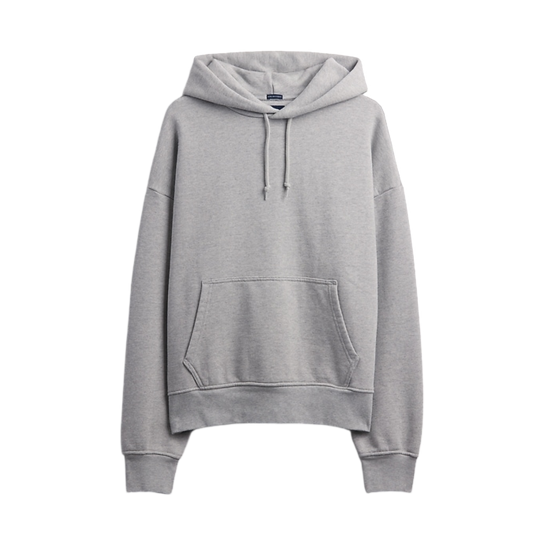 (W) 갭 엑스트라 헤비웨이트 프렌치 테리 후드 라이트 헤더 그레이((W) Gap Extra Heavyweight French Terry Hoodie Light Heather Grey) - 1