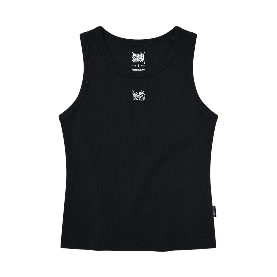 BLMWSTW30BK (W) Brownbreath Tag Basic Sleeveless Black