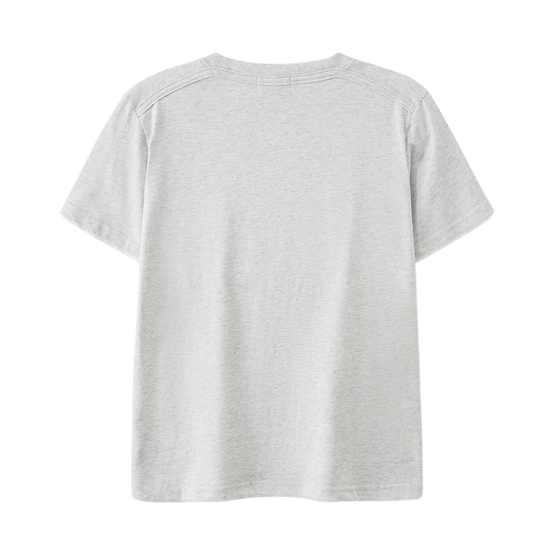 세터 우먼 세터데이 레트로 무드 그래픽 반팔 티셔츠 멜란지 화이트(SATUR W Saturday Retro Mood Graphic T-Shirt Melange White) - 2