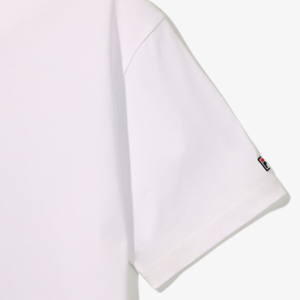 [6% 적립] 휠라 HERITAGE COLLECTION 바운스 그래픽 반팔티 화이트([6% 적립] FILA HERITAGE COLLECTION Bounce The Ball T-Shirt White) - 5