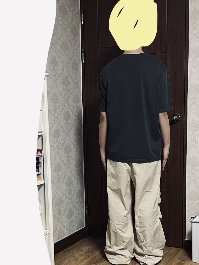 ssstein Suvin Cotton Basic Tee Black - 26SS 착용 스타일