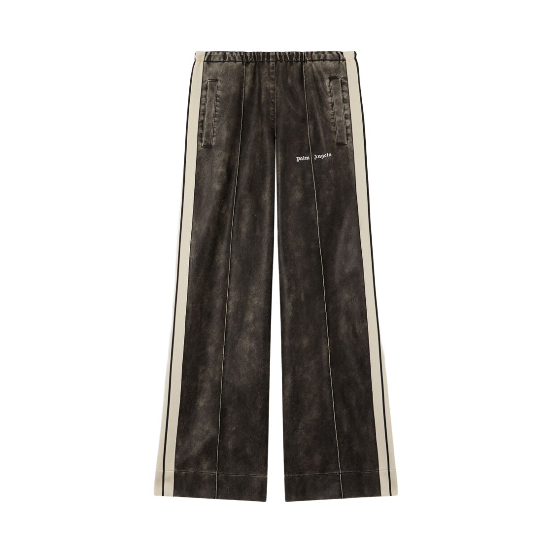 팜엔젤스 클래식 로고 레아 트랙 팬츠 - 빈티지 블랙 토푸(Palm Angels Classic Logo Lea Track Pant - Vintage Black Tofu) - 1