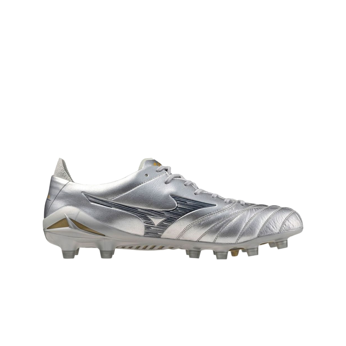 P1GA253204 Mizuno Morelia Neo IV Elite Galaxy Silver 8605 C Cool Gray 3C