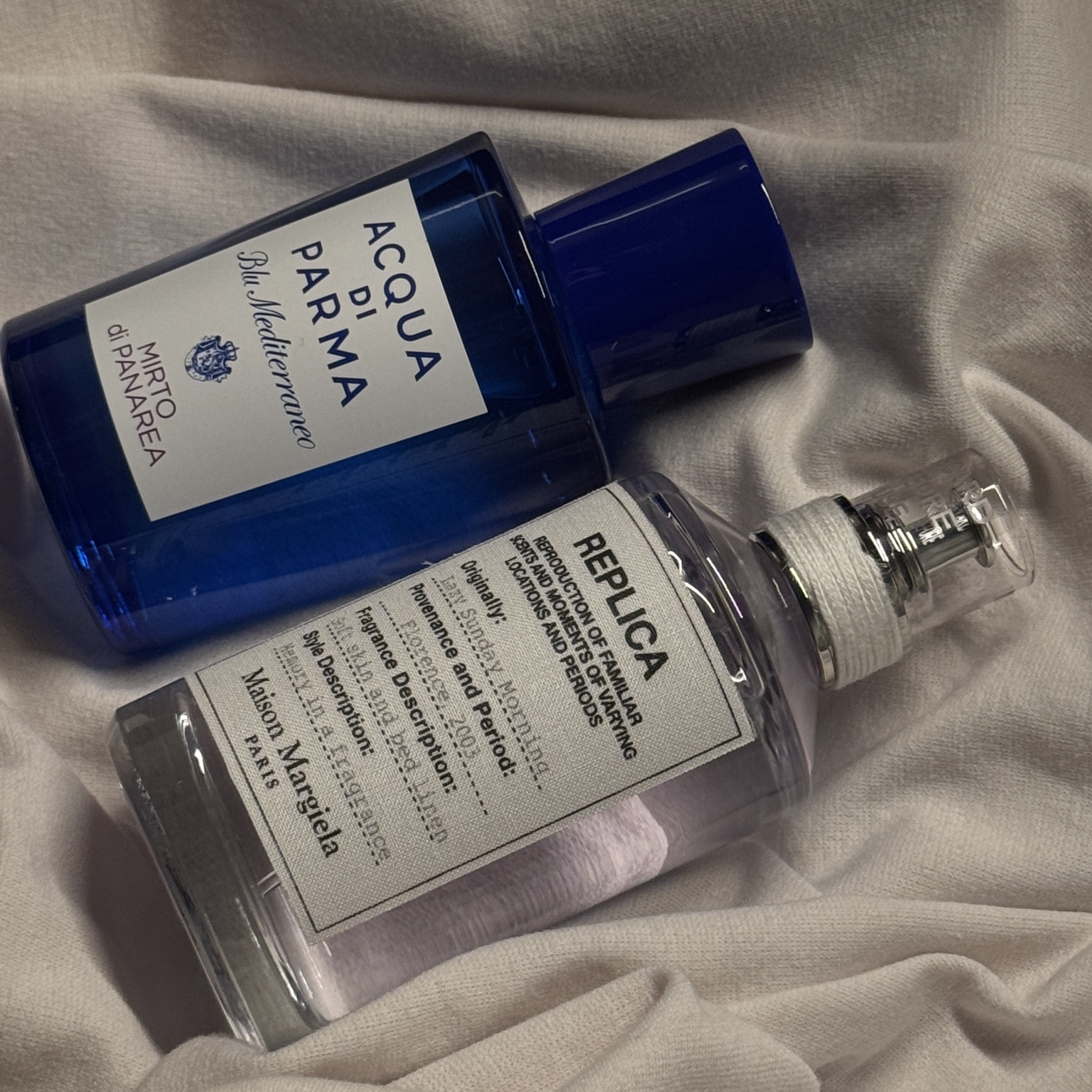 Acqua Di Parma Mirto di Panarea Eau De Toilette 100ml, Maison Margiela Replica Lazy Sunday Morning Eau De Toilette 100ml 착용 스타일 - 2