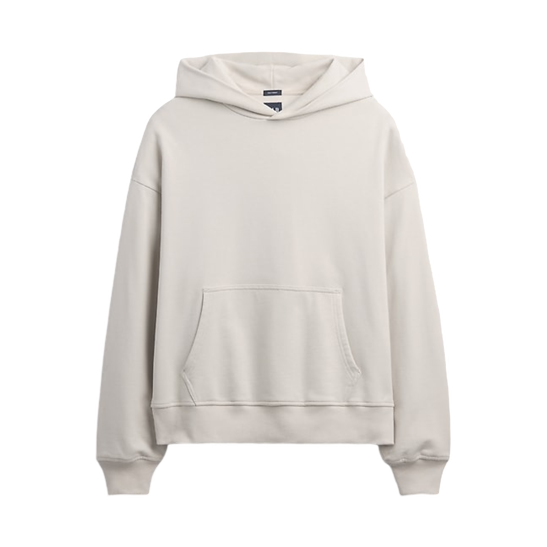 (W) 갭 헤비웨이트 오버사이즈 후드 레귤러 그레이((W) Gap Heavyweight Oversized Hoodie Regular Grey)
