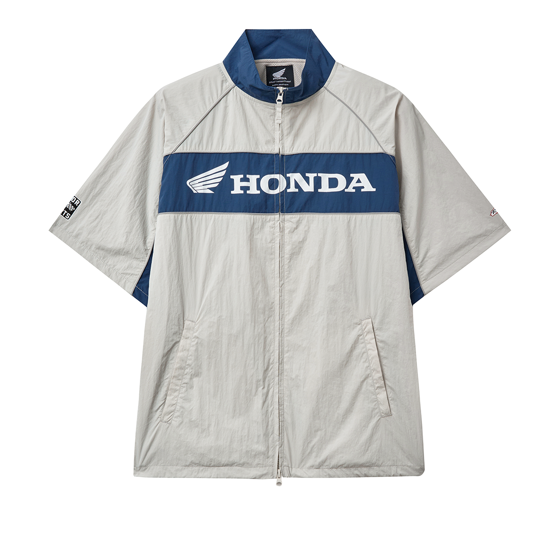 혼다 나일론 모터사이클 집업 화이트(Honda Nylon Motorcycle Zip-Up White)