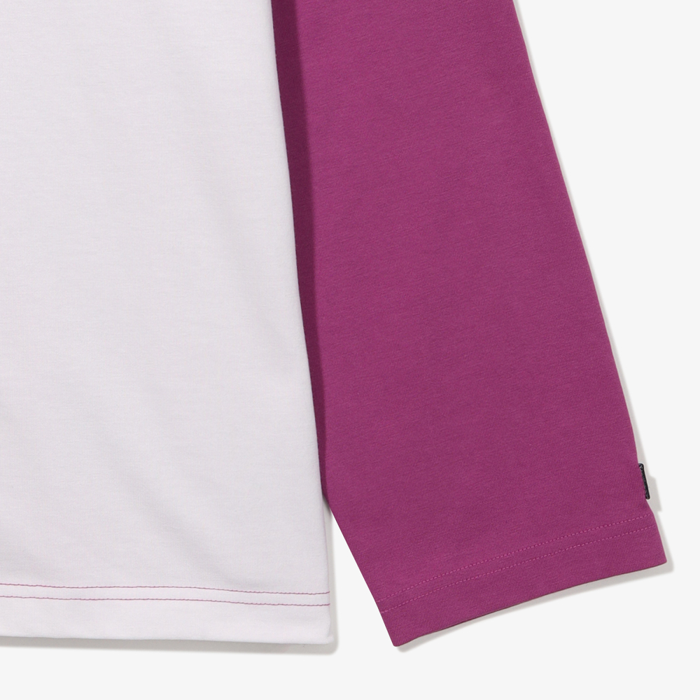 [6% 적립] 휠라 HERITAGE COLLECTION 바운스 래글런 그래픽 긴팔티 퍼플([6% 적립] FILA HERITAGE COLLECTION Back Big Graphic Long Sleeve T-Shirt Purple) - 5