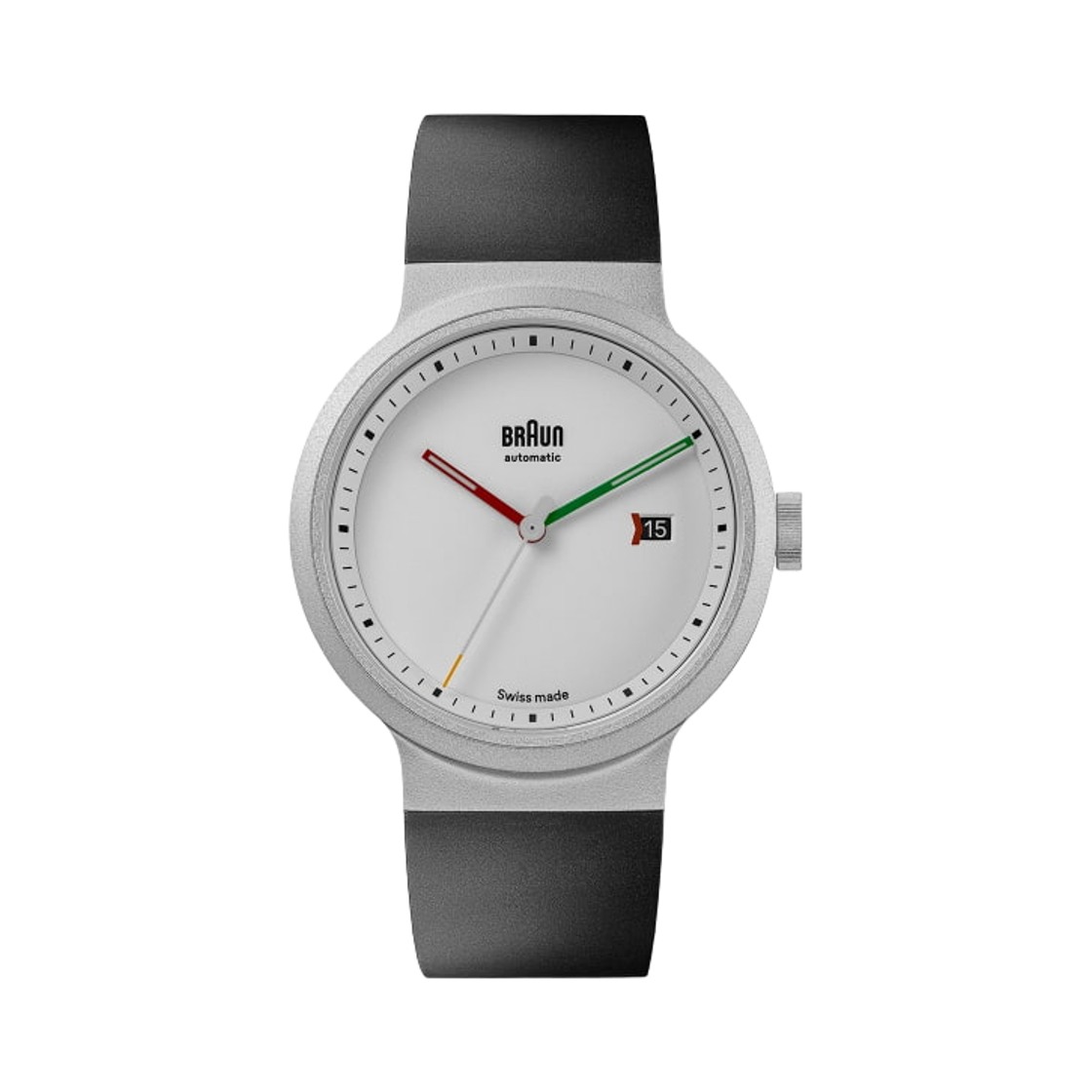 bPr 빔즈 x 브라운 50주년 리미티드 에디션 40mm 워치 실버(bPr Beams x Braun 50th Anniversary Limited Edition 40mm Watch Silver)