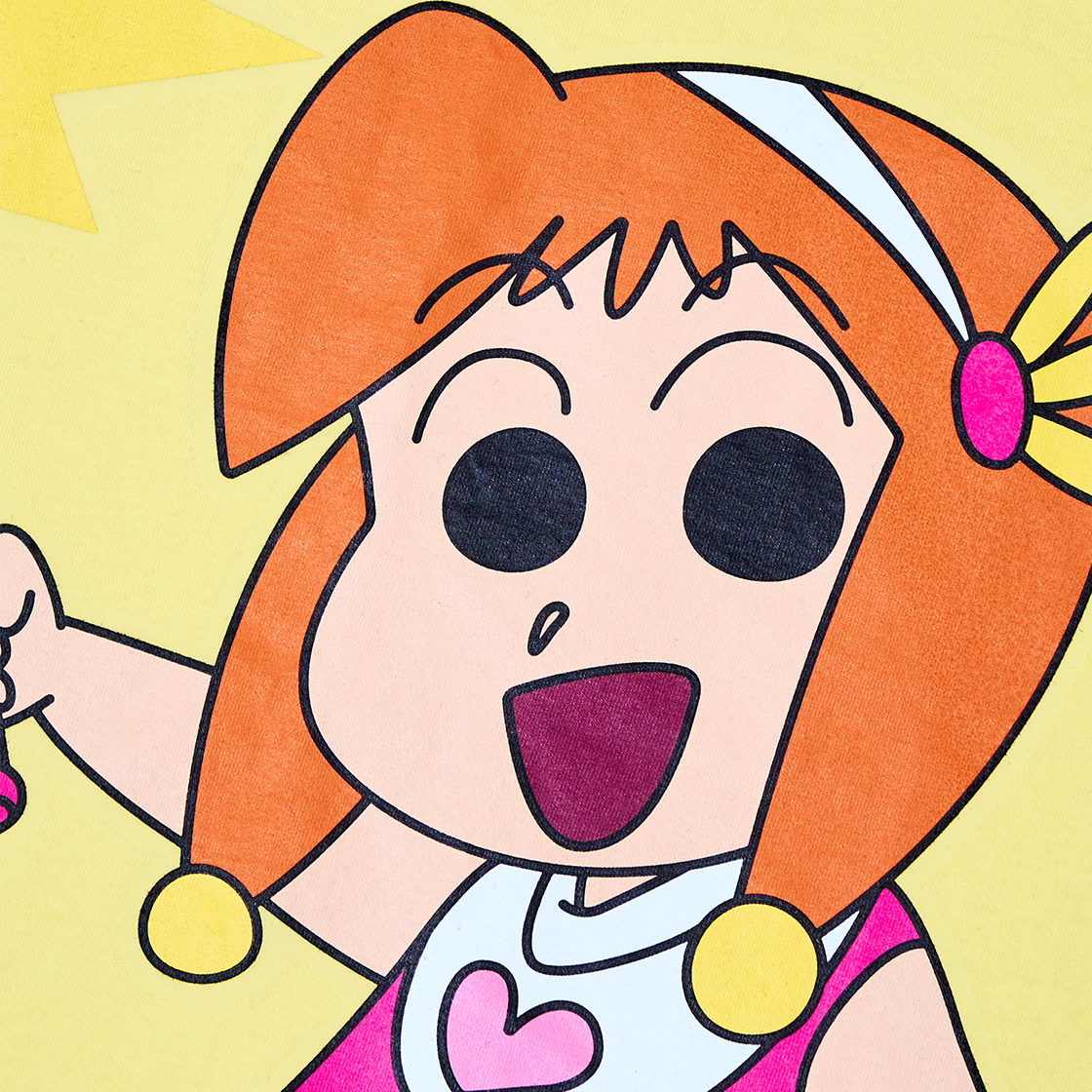 댄꼼마 X 짱구 철수의 모에피 반팔 야광티셔츠(DANCOMMA x Crayon Shin-chan Tetsuo’s Moe Outfit Glow-in-the-Dark Short Sleeve T-Shirt) - 5