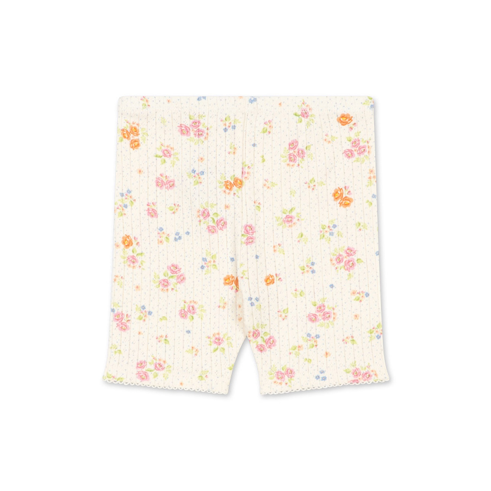 콩제슬래드 민니 쇼츠 플라워(Konges Sløjd Minnie Short Leggings Gots Nonoka) - 2