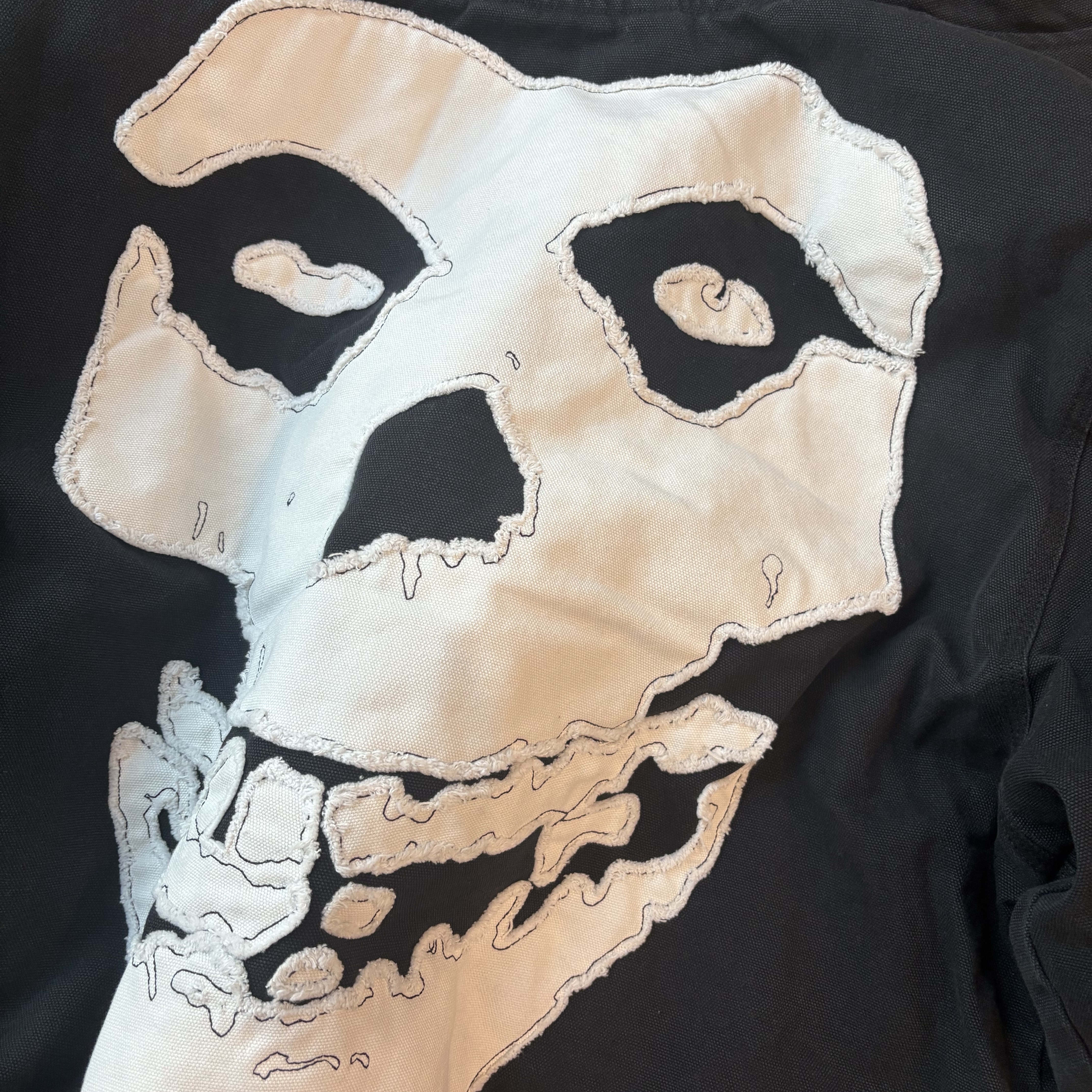 Supreme x The Misfits Hooded Work Jacket Black - 26SS 착용 스타일 - 1