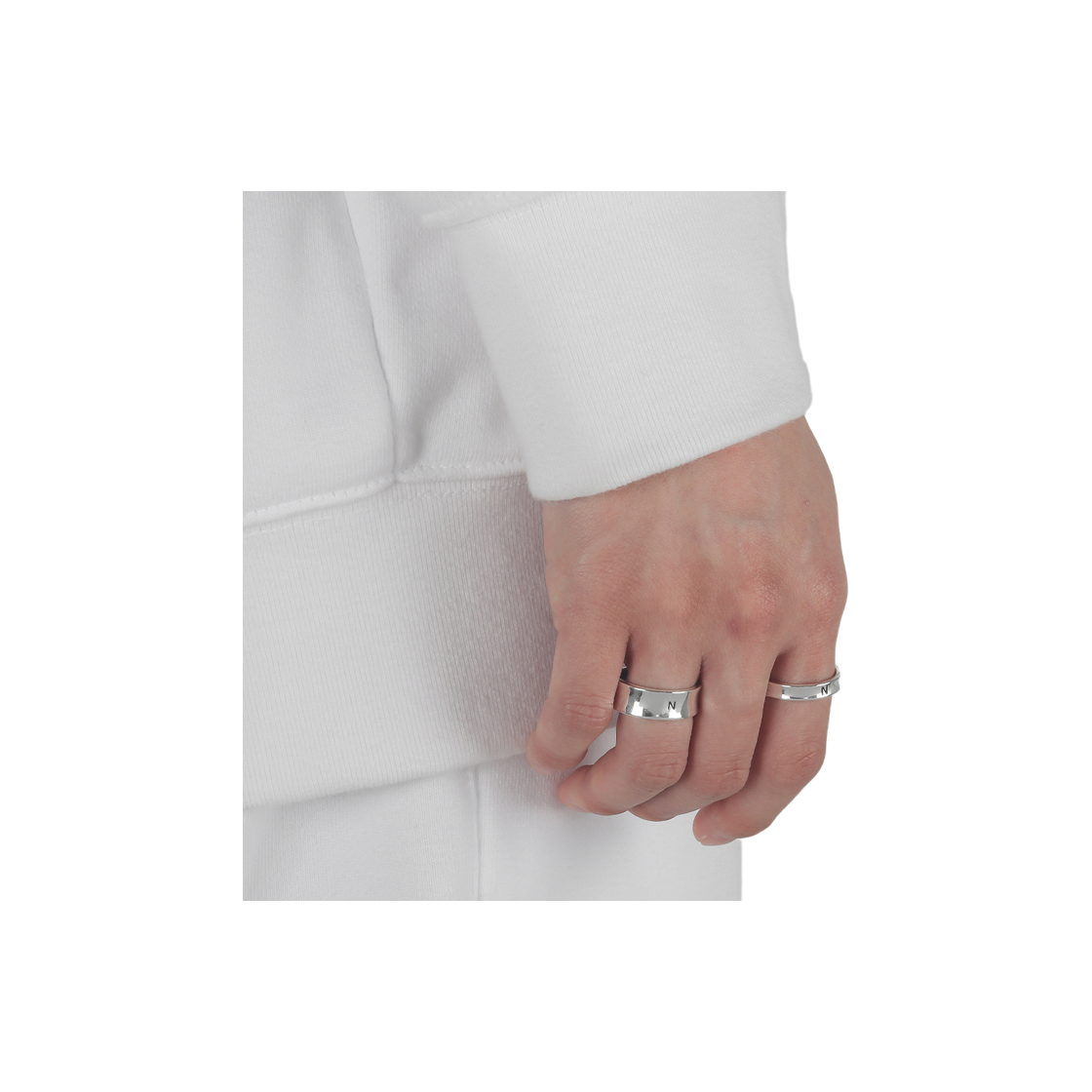 논논 4포인트 링 3mm 실버925(Nonenon 4Point Ring 3mm Silver925) - 6