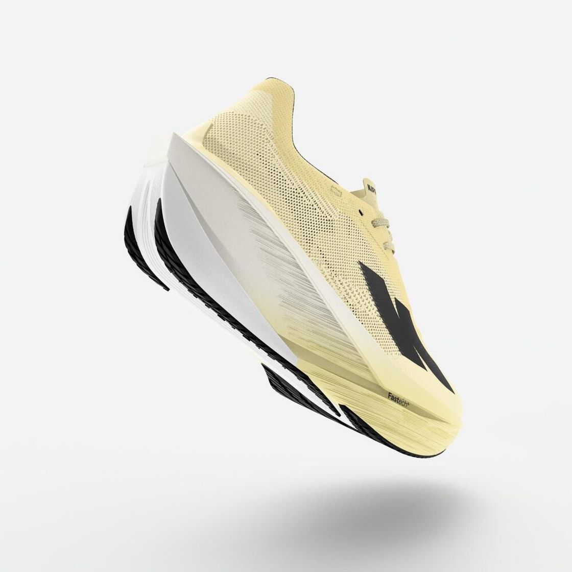 데카트론 남성 러닝화 킵스톰 템포 바닐라 옐로우(DECATHLON Kiprun Men's Running Shoes Kiprun KD900 Light Vanilla Yellow) - 2