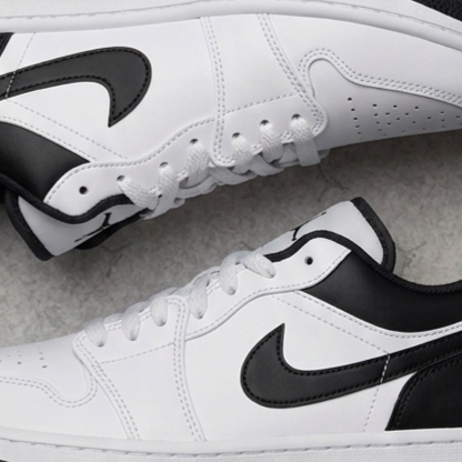 Jordan 1 Low White Black 착용 스타일