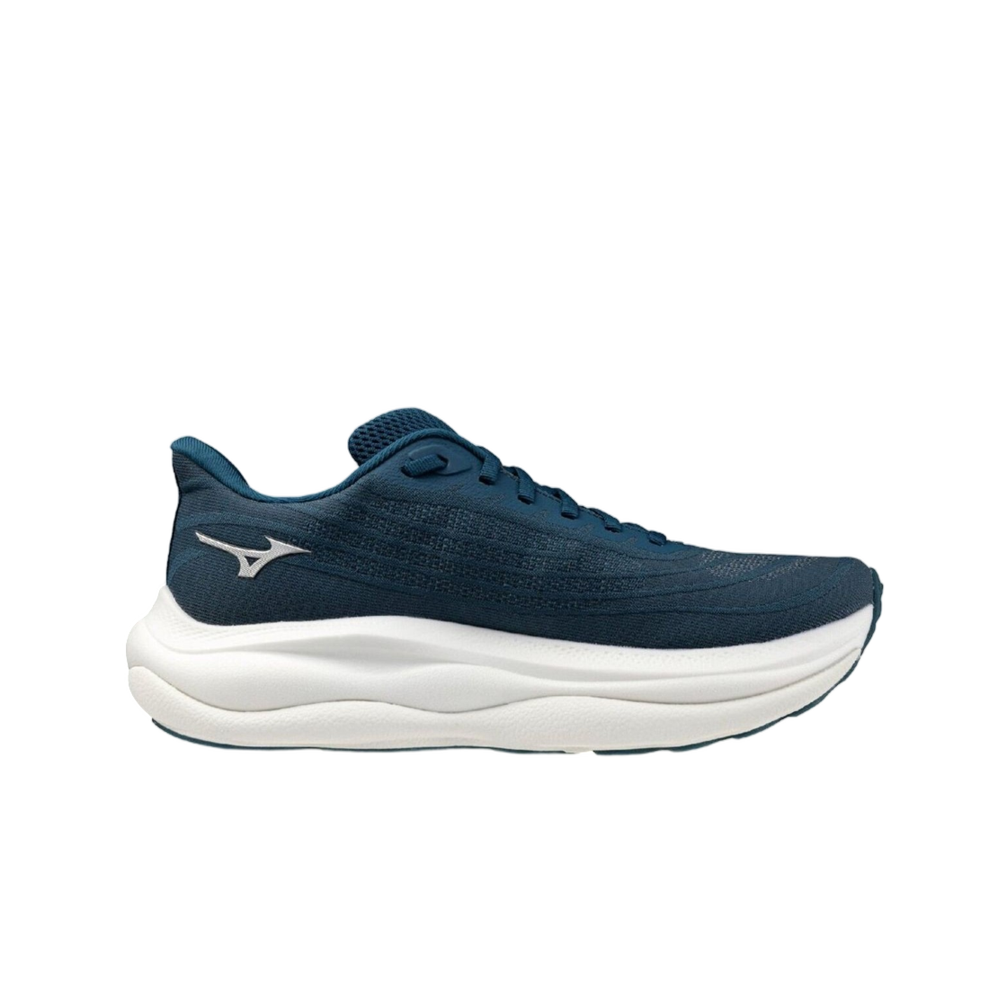 J1GC250253 Mizuno Wave Sky 9 Navy Silver Blue