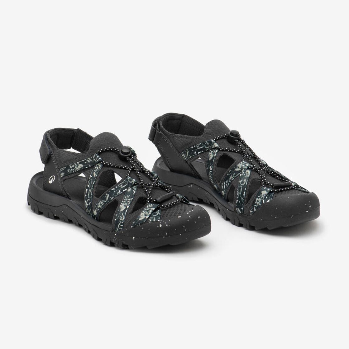 데카트론 여성 하이킹 샌들 NH900 카본 그레이(DECATHLON Women's Hiking Sandals NH900 Carbon Grey) - 2