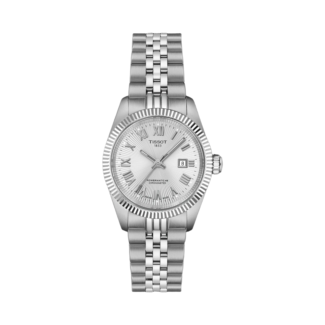 티쏘 발라드 오토매틱 30mm 스테인리스 스틸 그레이 실버(Tissot Ballade Automatic 30mm Stainless Steel Grey Silver) - 1