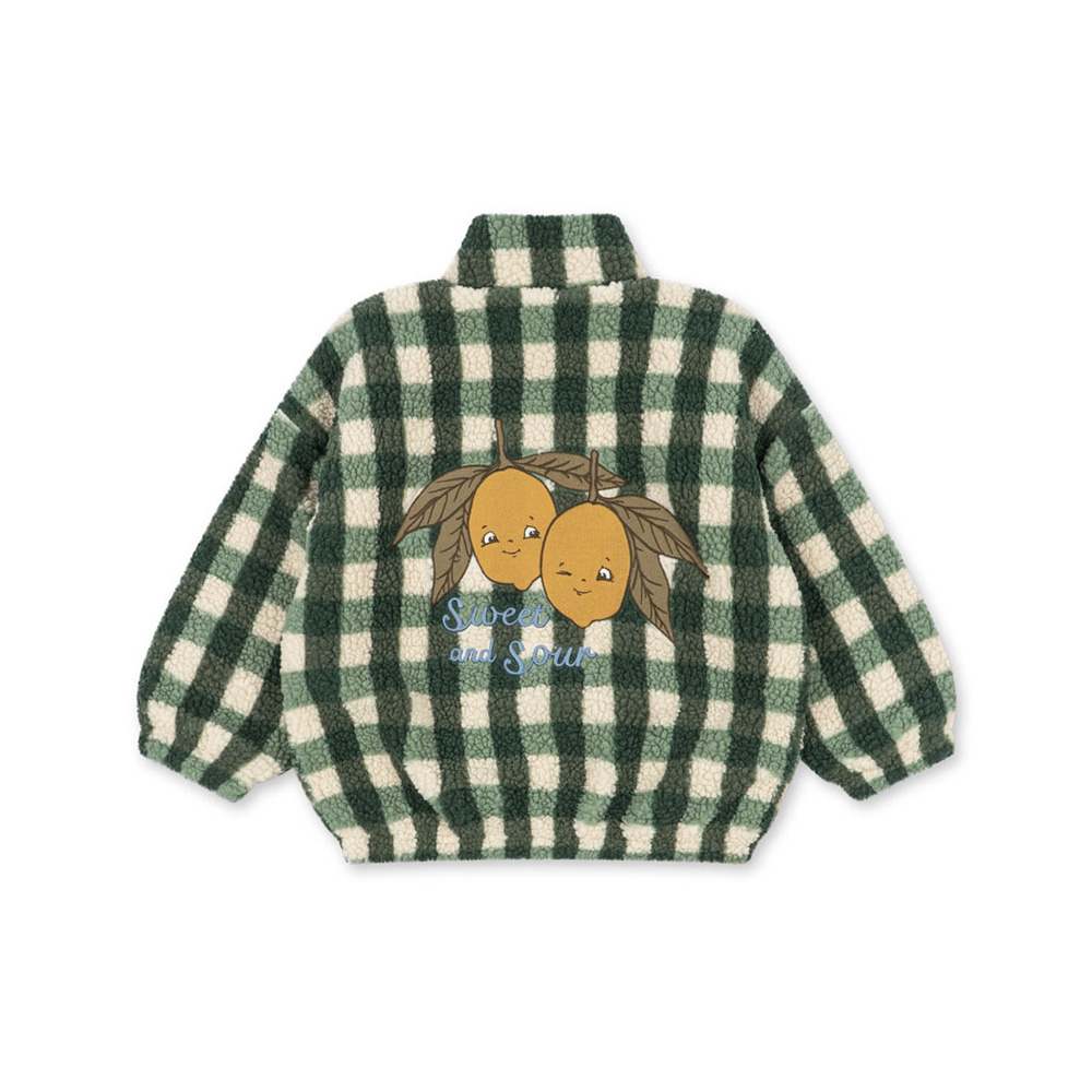 콩제슬래드 조디 테디 자켓 그린(Konges Sløjd Jody Teddy Jacket Grs Green Check) - 2