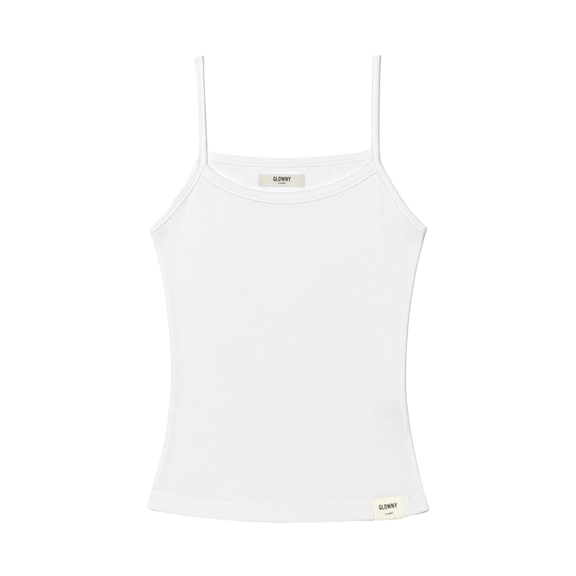 (W) 글로니 G 클래식 캐미솔 화이트((W) Glowny G Classic Camisole White)