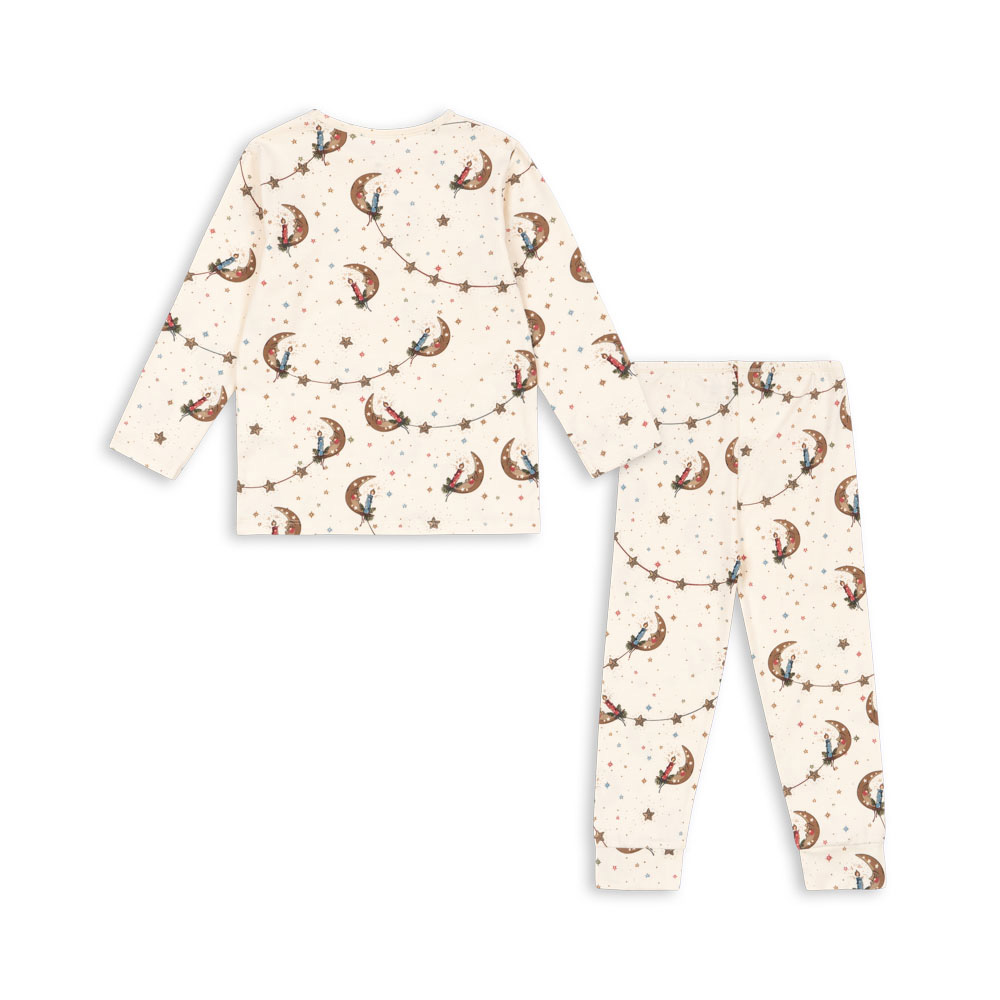 콩제슬래드 베이직 블라우스 팬츠 세트 루나(Konges Sløjd Basic Blouse Pants Set Gots Luna) - 2