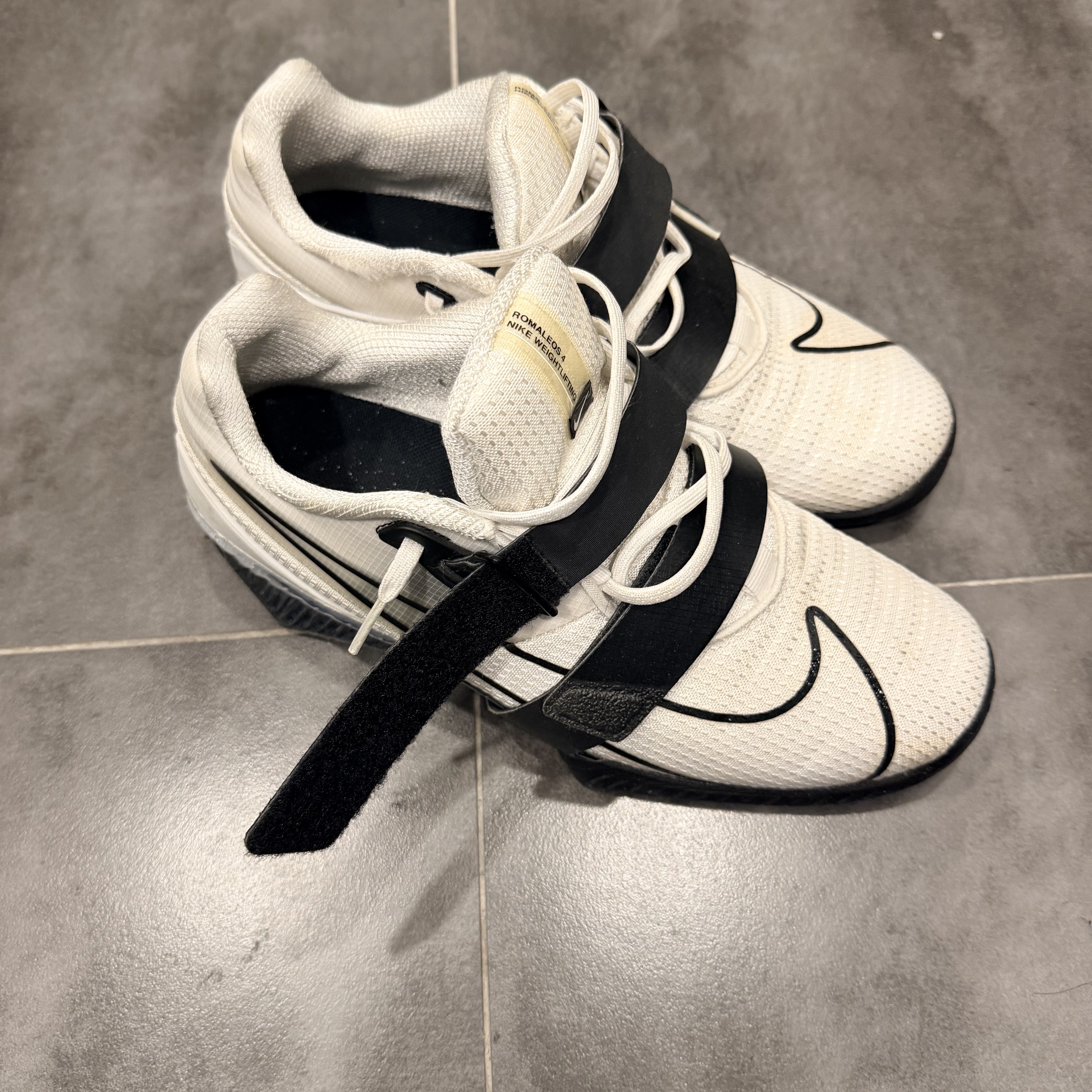 Nike Romaleos 4 White 착용 스타일