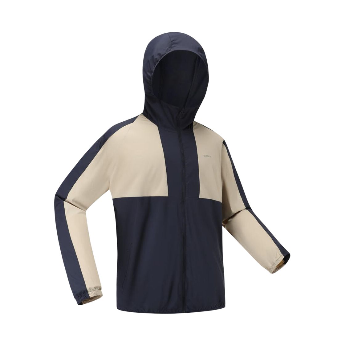 데카트론 남성 등산 바람막이 재킷 헬륨 550 스틸 블루(DECATHLON Men's Hiking Windproof Jacket Helium 550 Steel Blue)