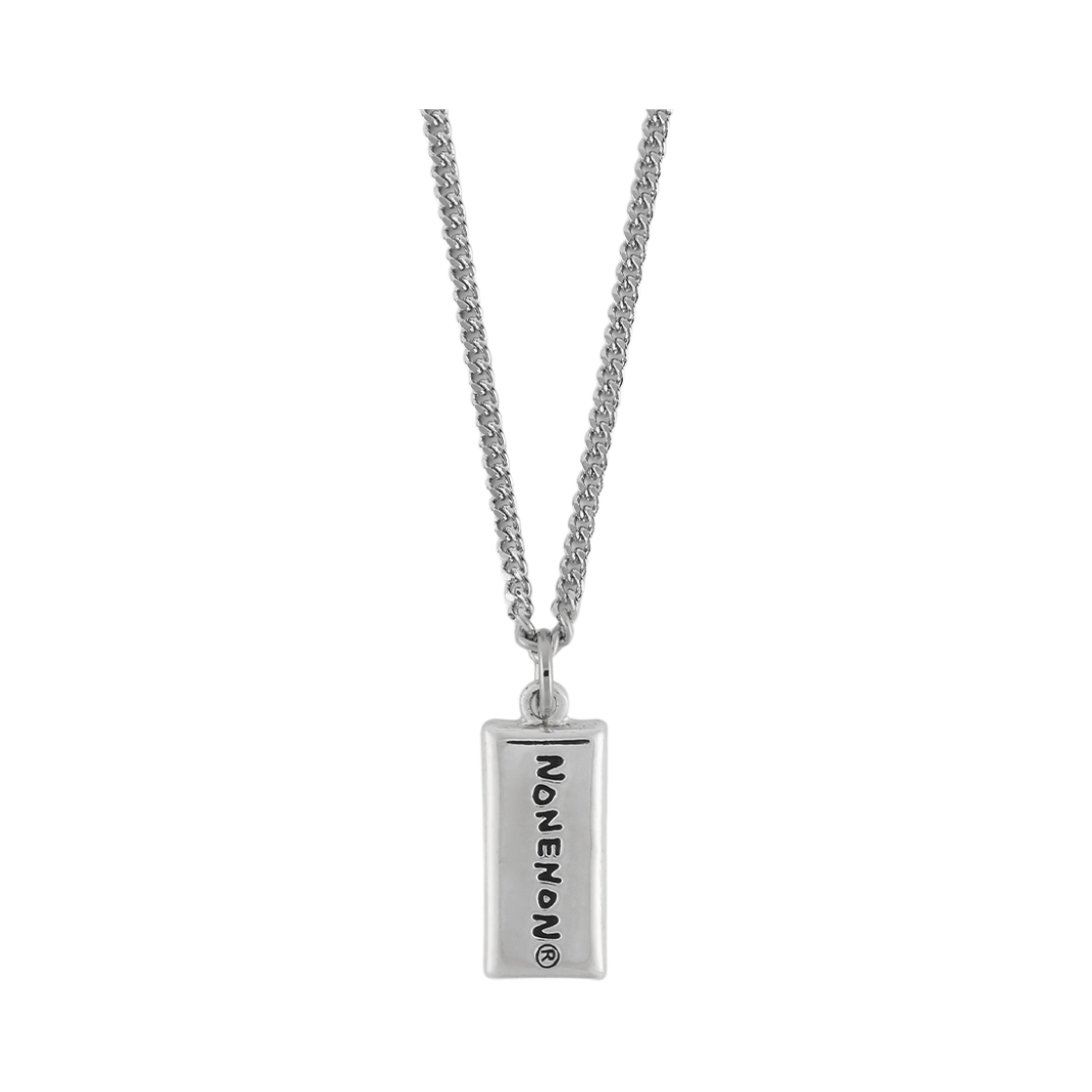 논논 로고 2 넥클리스(Nonenon Logo 2 Necklace) - 3