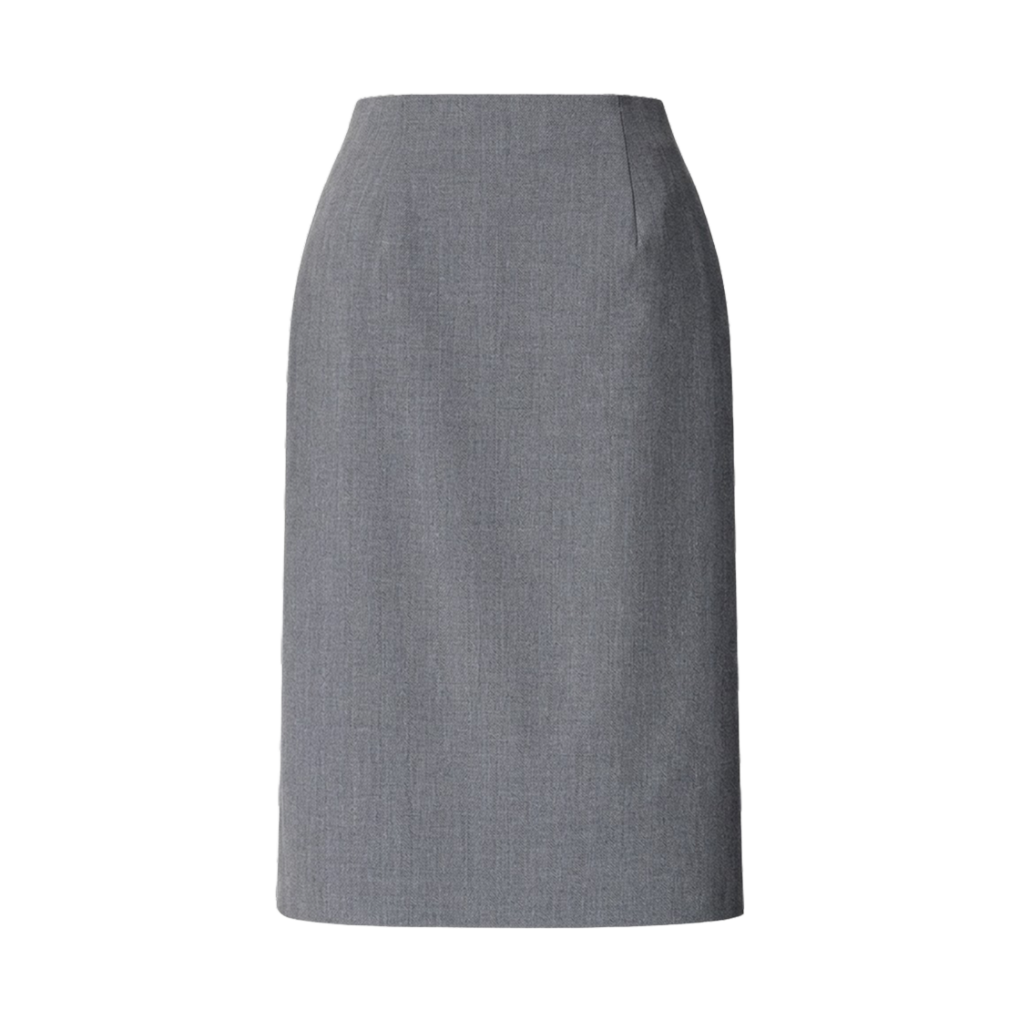 481452-05 (W) Uniqlo Stretch Midi Skirt Gray - JP