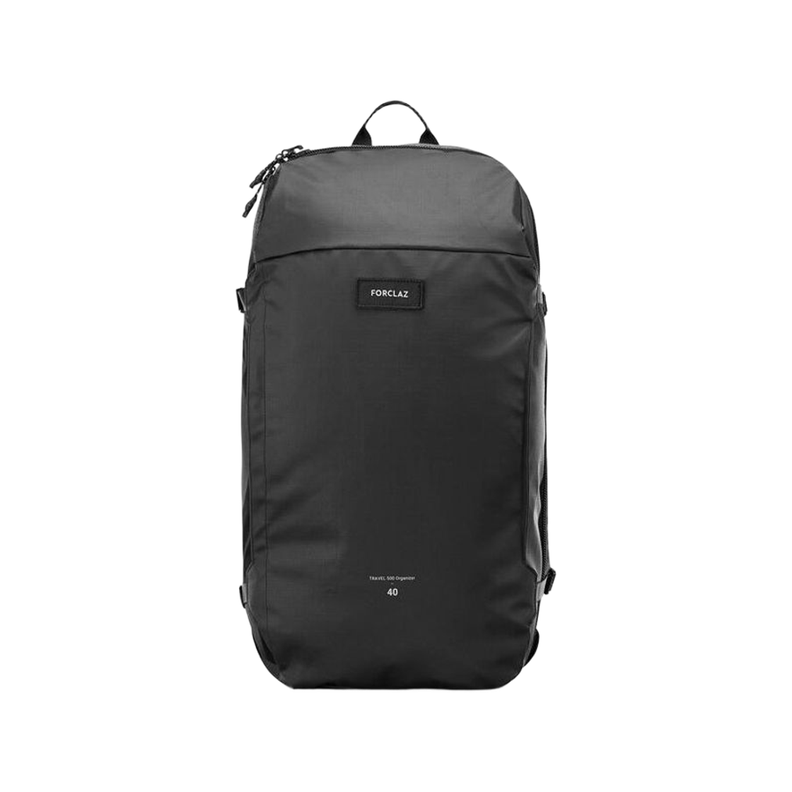 데카트론 백패킹 오거나이저 백팩 40L 트래블 500 스모크 블랙(DECATHLON Backpacking Organizer Backpack 40L Travel 500 Smoked Black)