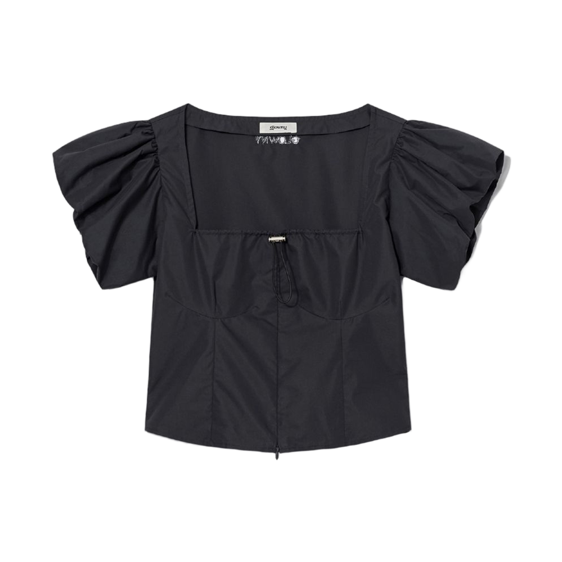 - (W) Glowny Detroit Puff Top Charcoal