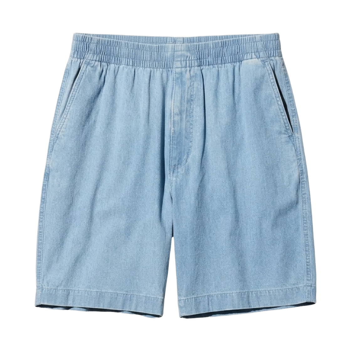 481583-64 Uniqlo Stretch Easy Denim Shorts Blue - JP