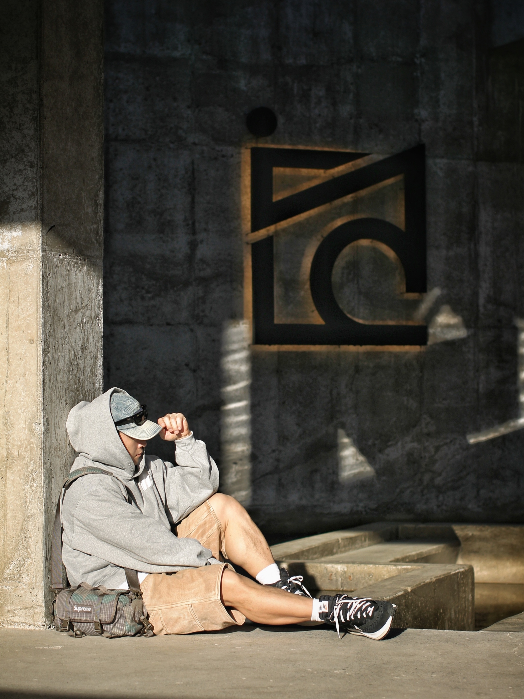 Supreme Washed Chino Twill Camp Cap Denim - 25FW, Stussy Basic Stussy T-Shirt White 2024, 2025 착용 스타일 - 2