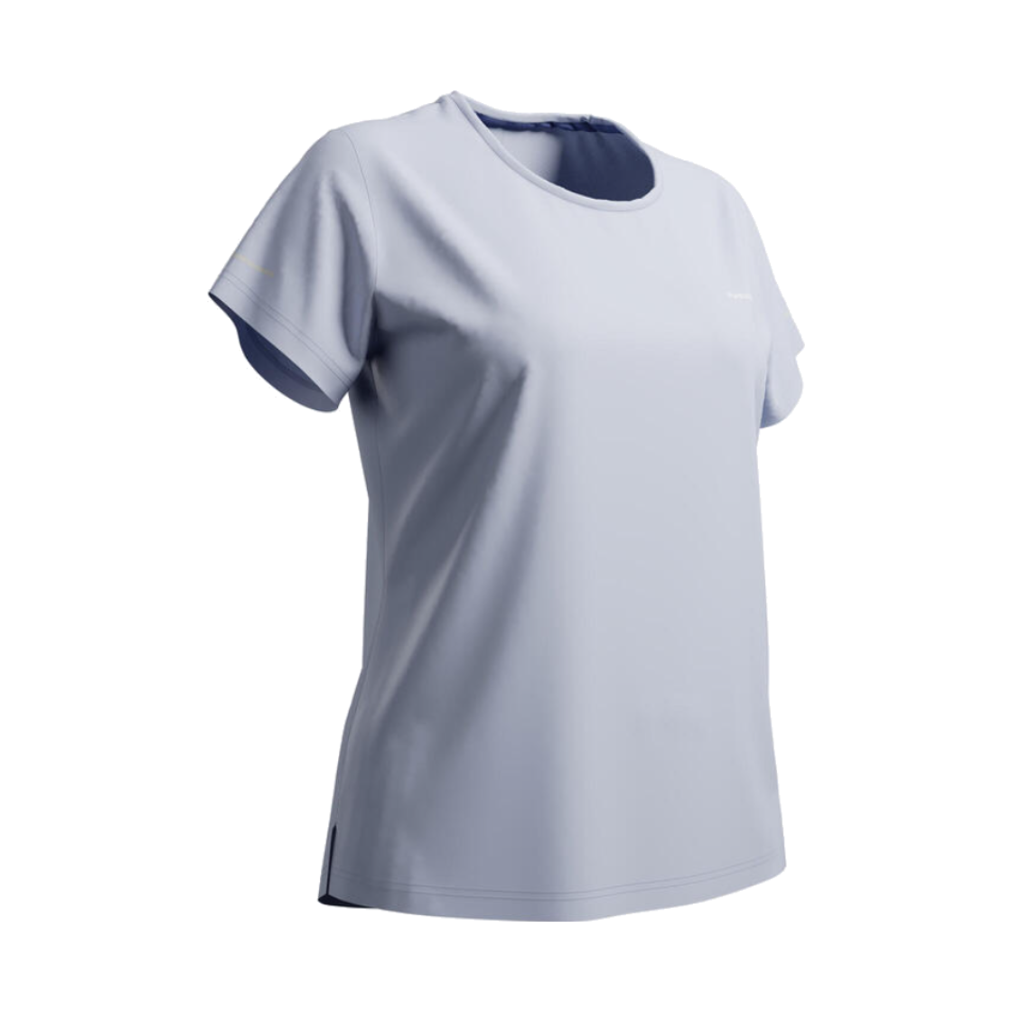 데카트론 여성 러닝 반팔 티 런 드라이 500 스위트 퍼플(DECATHLON Women's Running Short-Sleeved T-Shirt Run Dry 500 Sweet Purple)