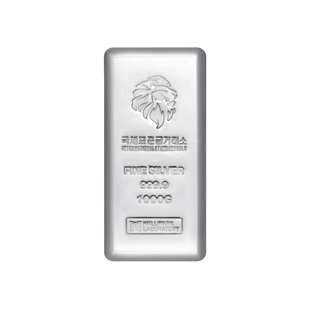 국제표준금거래소 진공실버바 1000g(International Standard Gold -Vacuum Silver Bar 1000g)