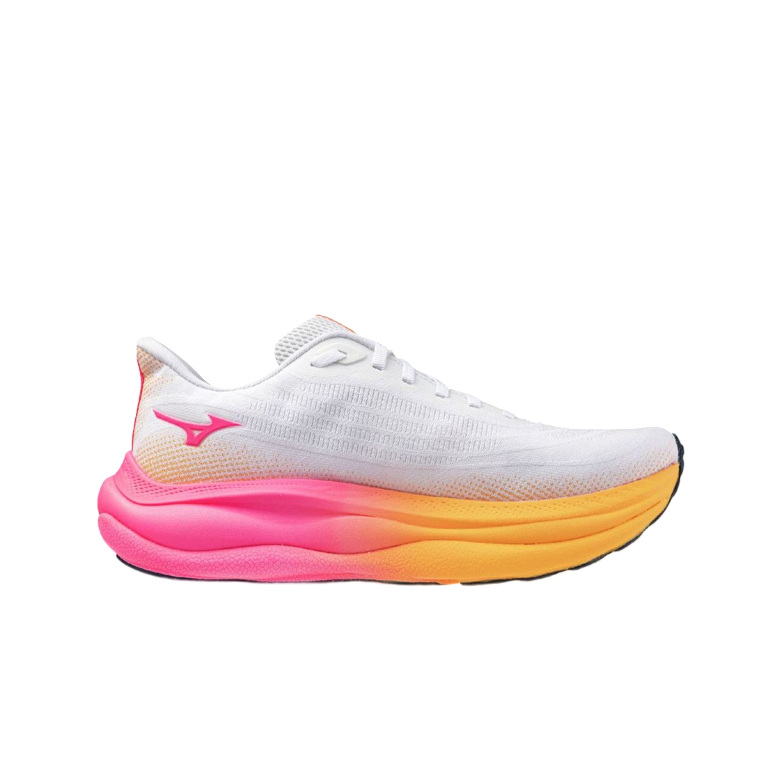 J1GD255401 Mizuno Wave Sky 9 White Tang Orange Pink Tetra