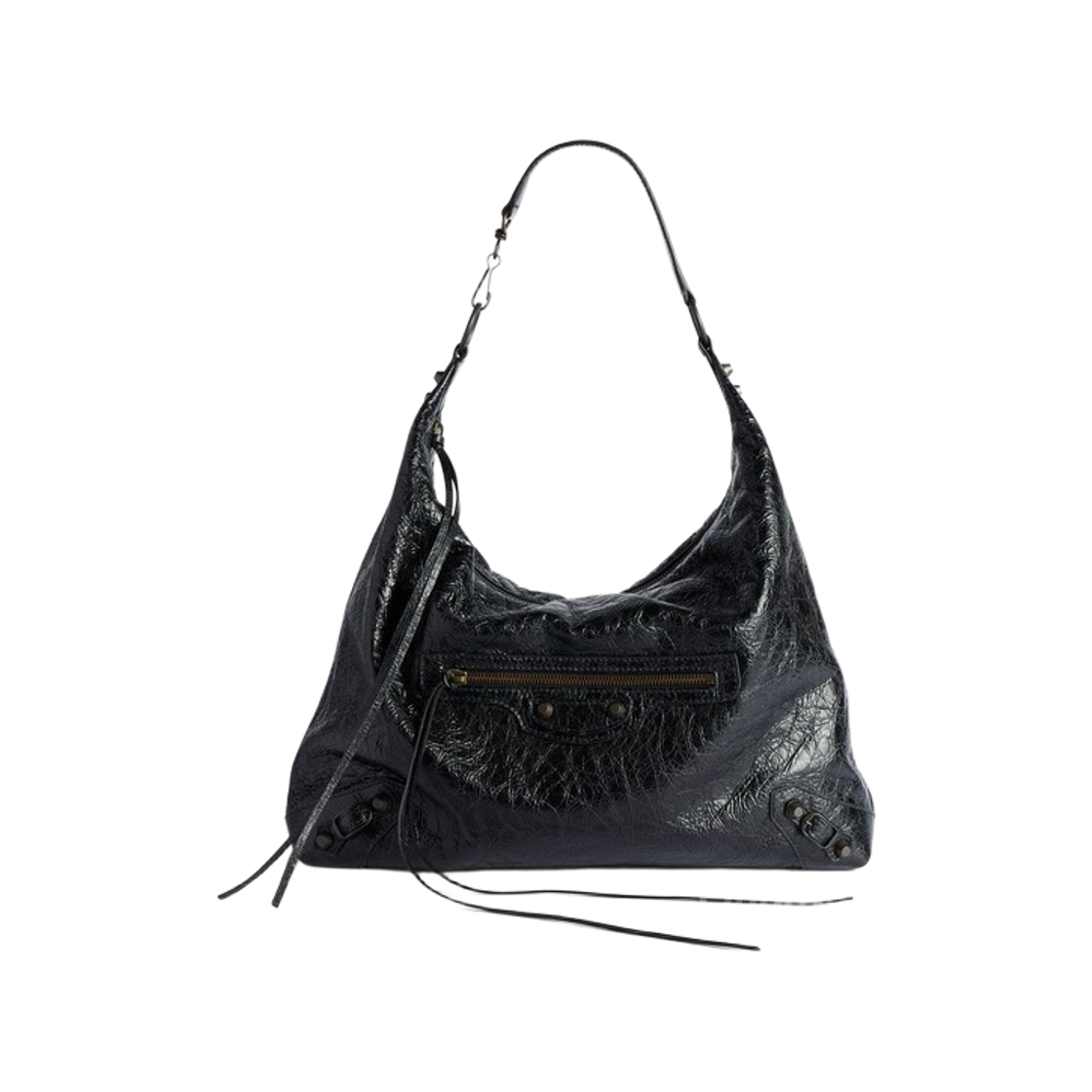 8731992ABEK1000 Balenciaga Le City Medium Hobo Bag Black