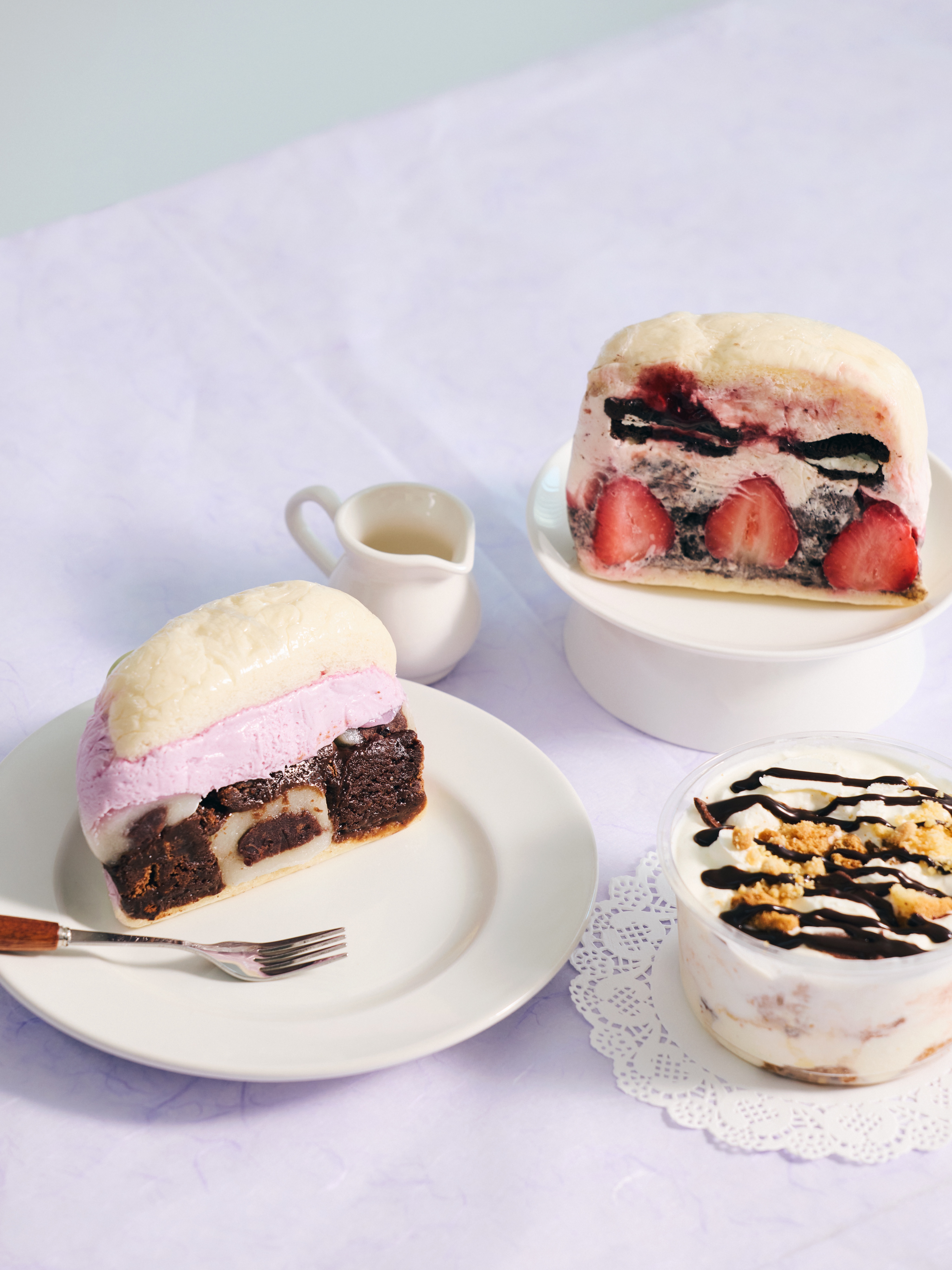 [KREAM 단독] AHNIVER Ajji Sand + Rice Pudding 3-Piece NEW Set, [KREAM 단독] AHNIVER Ajji Sand + Rice Pudding 3-Piece BEST Set 착용 스타일 - 4