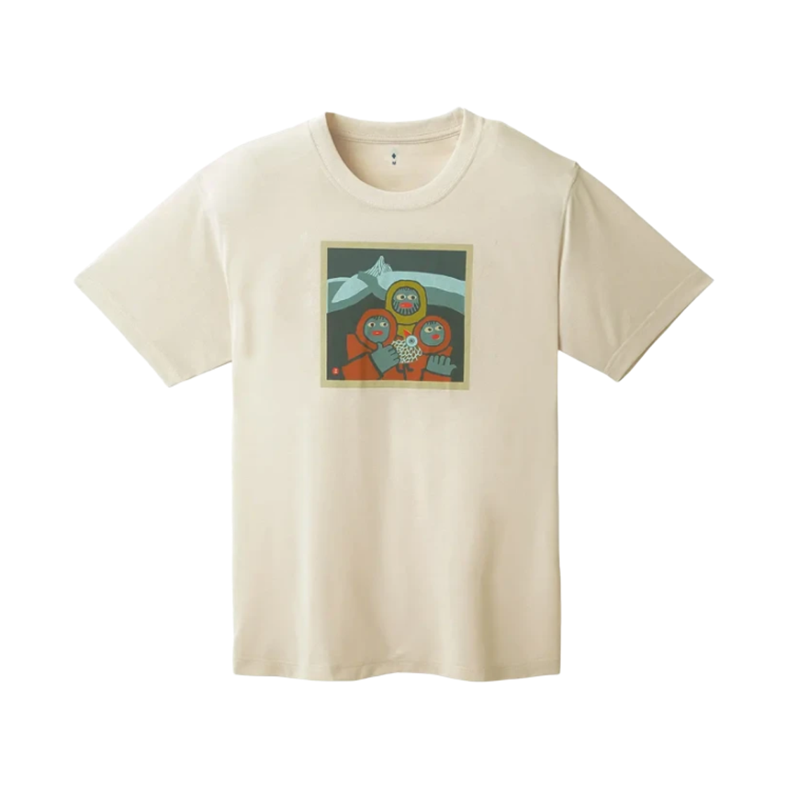 1114710 Montbell Wickron Tooi Yama T-Shirt Ivory