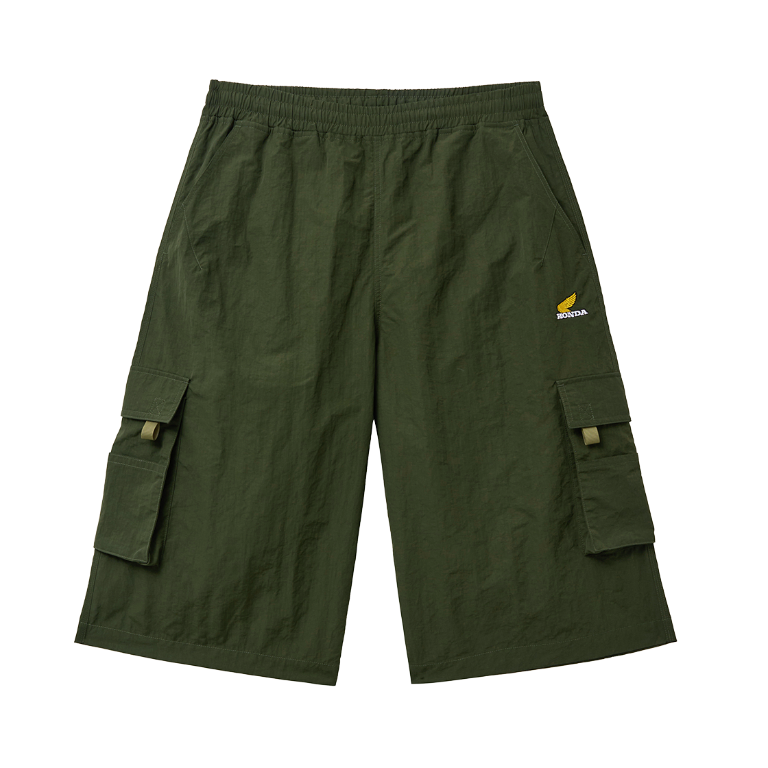 혼다 나일론 카고 버뮤다 쇼츠 카키(Honda Nylon Cargo Bermuda Shorts Khaki)