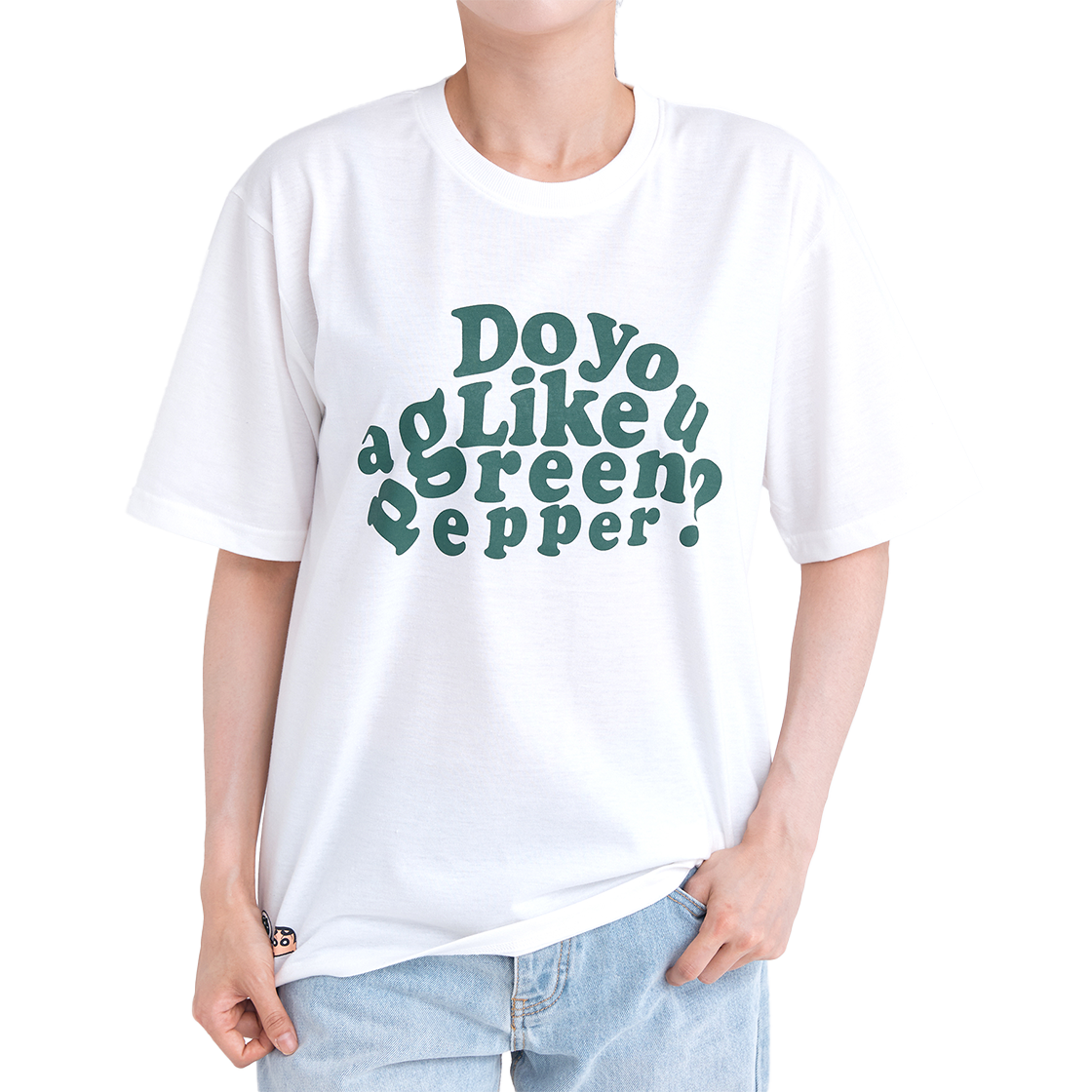 댄꼼마 X 짱구 얼굴모양 그래픽 반팔티셔츠(DANCOMMA x Crayon Shin-chan Face Graphic Short Sleeve T-Shirt) - 5