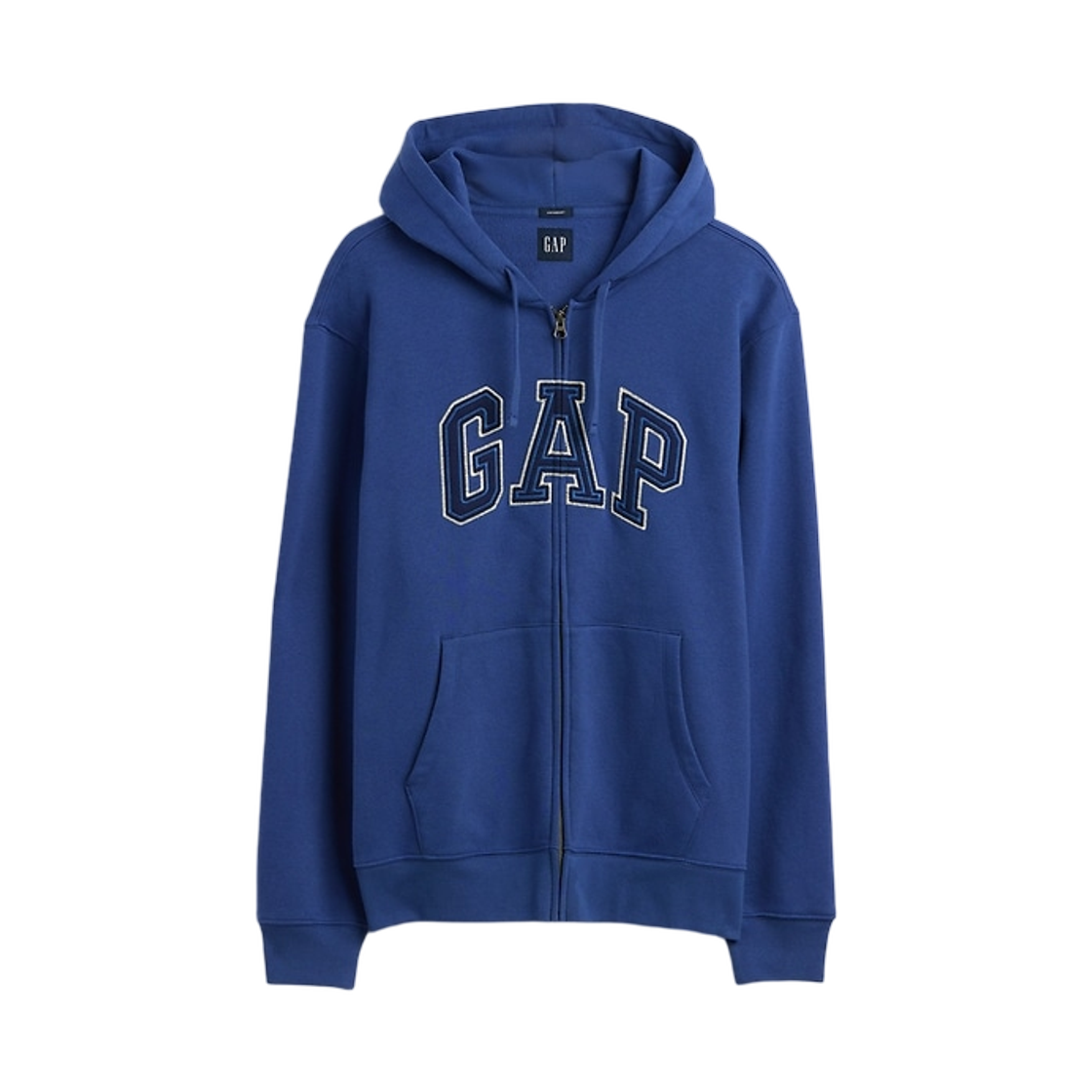 갭 빈티지 소프트 아치 로고 집 후드 블루 트랙(Gap Vintage Soft Arch Logo Zip Hoodie Blue Track)
