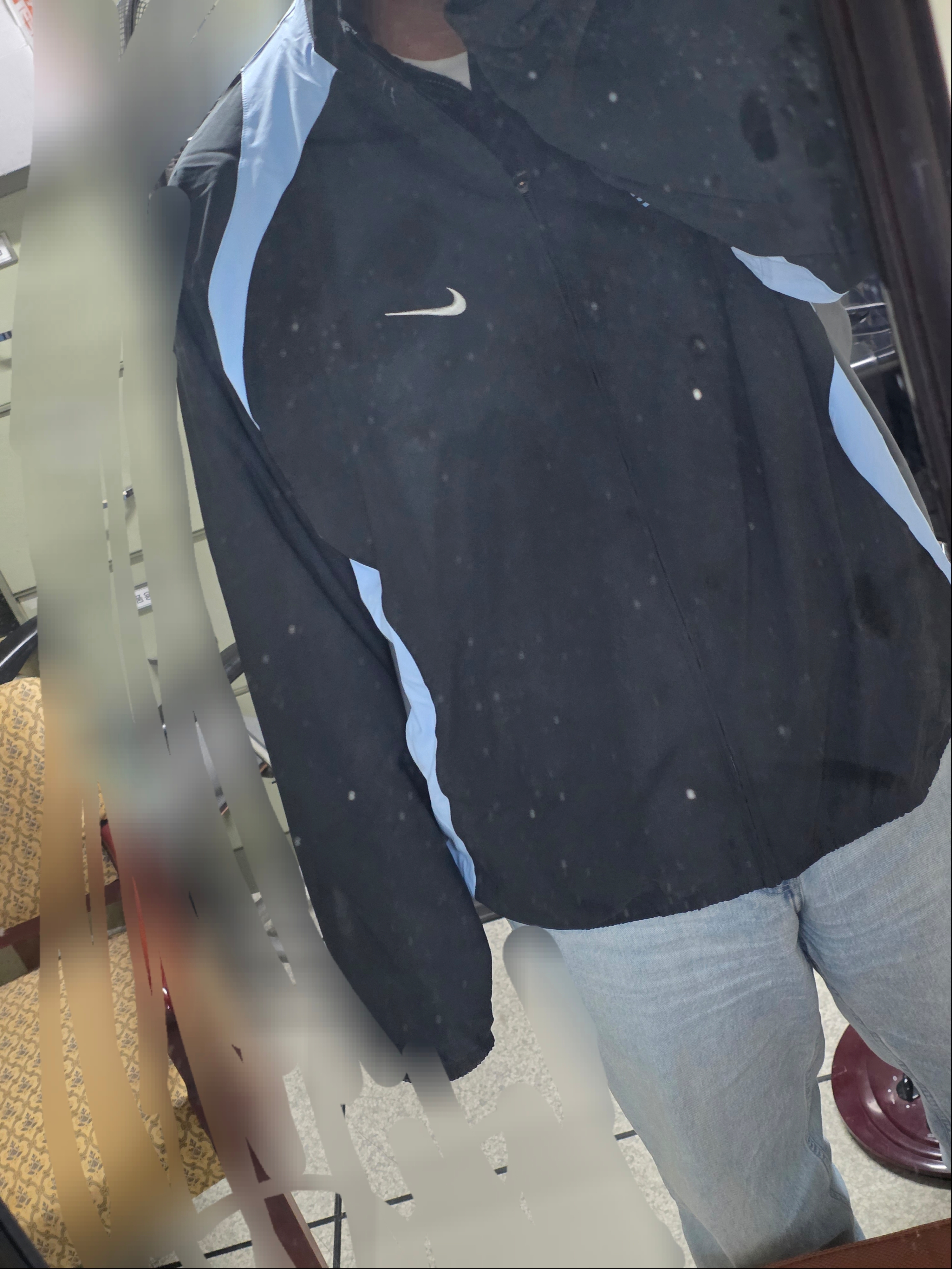 Palace x Nike Track Jacket Black - 26SS 착용 스타일 - 1