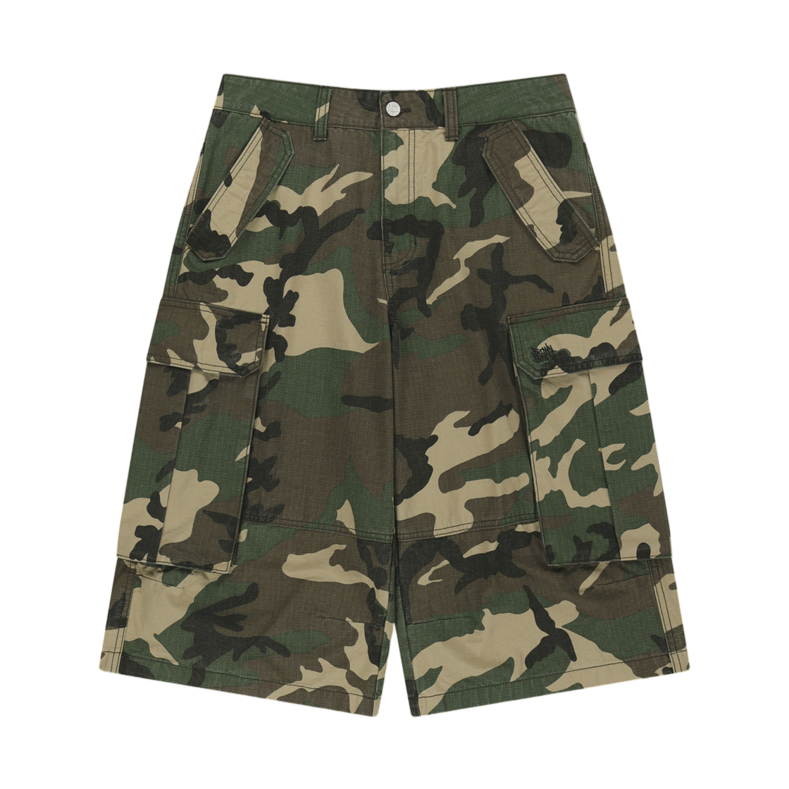 BLMMPS010KH Brownbreath Camo Bermuda Pants Khaki
