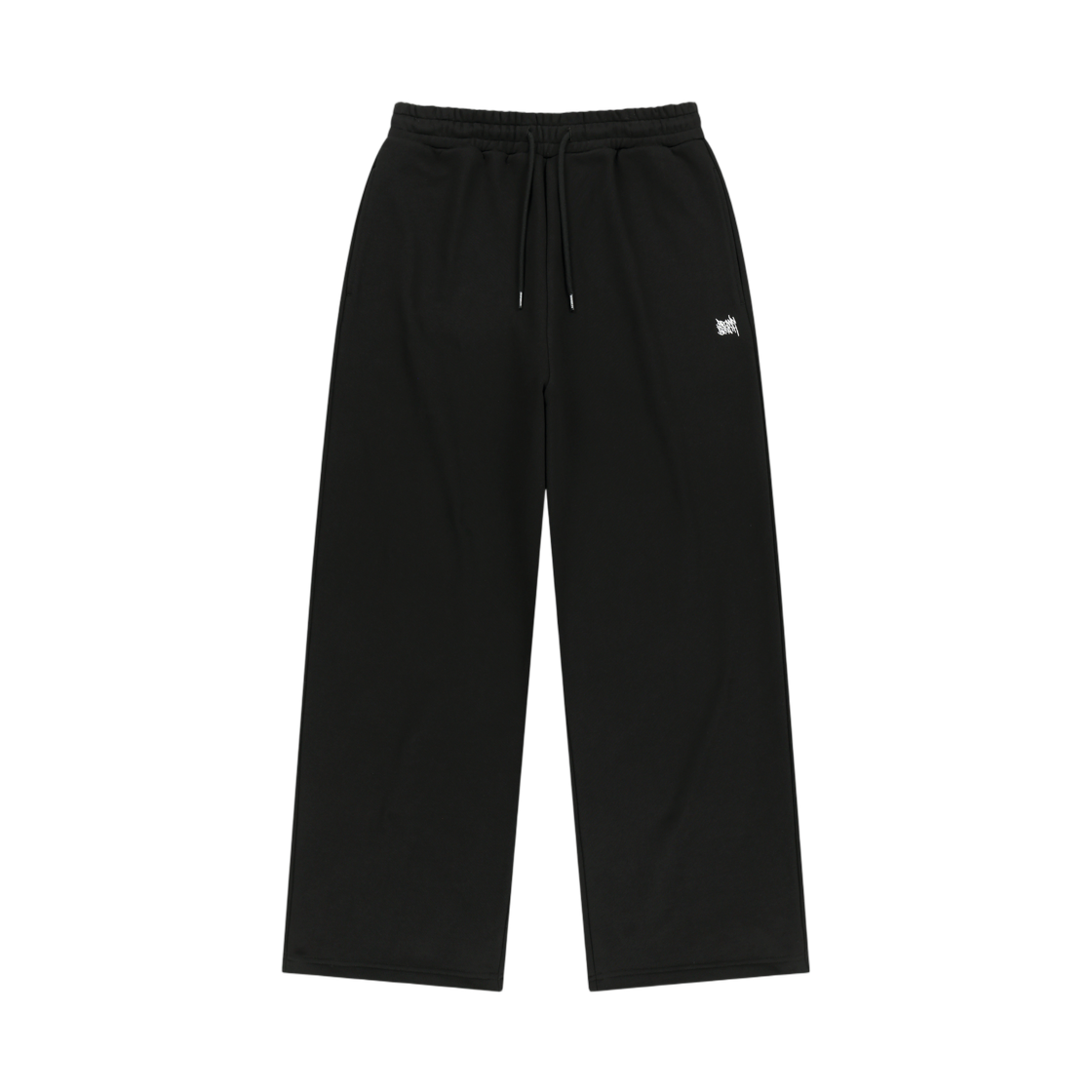 브라운브레스 OG 태그 와이드 스웨트팬츠 블랙(Brownbreath OG Tag Wide Sweat Pants Black)