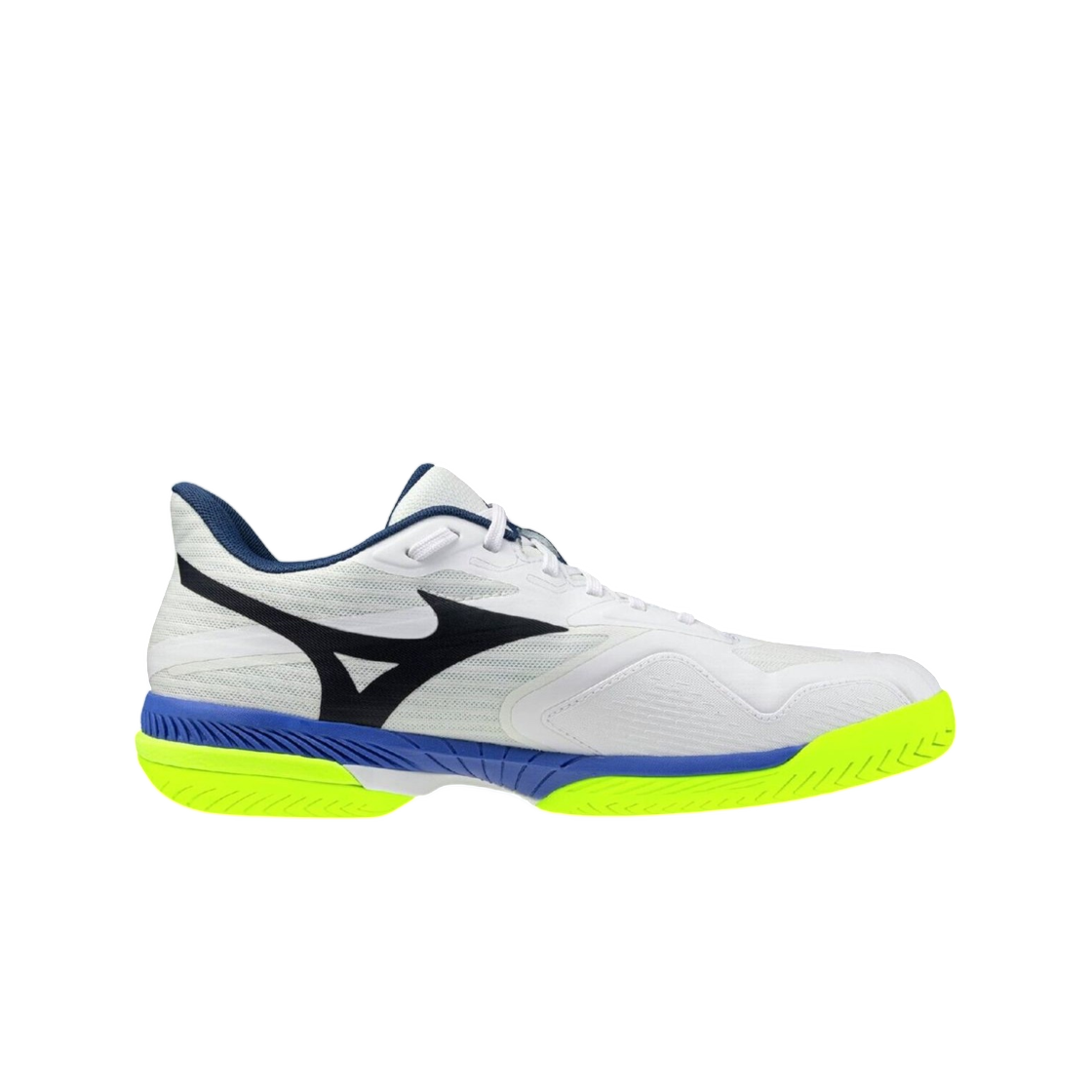 61GA251820 Mizuno Wave Exceed Court Ac White Blue Yellow
